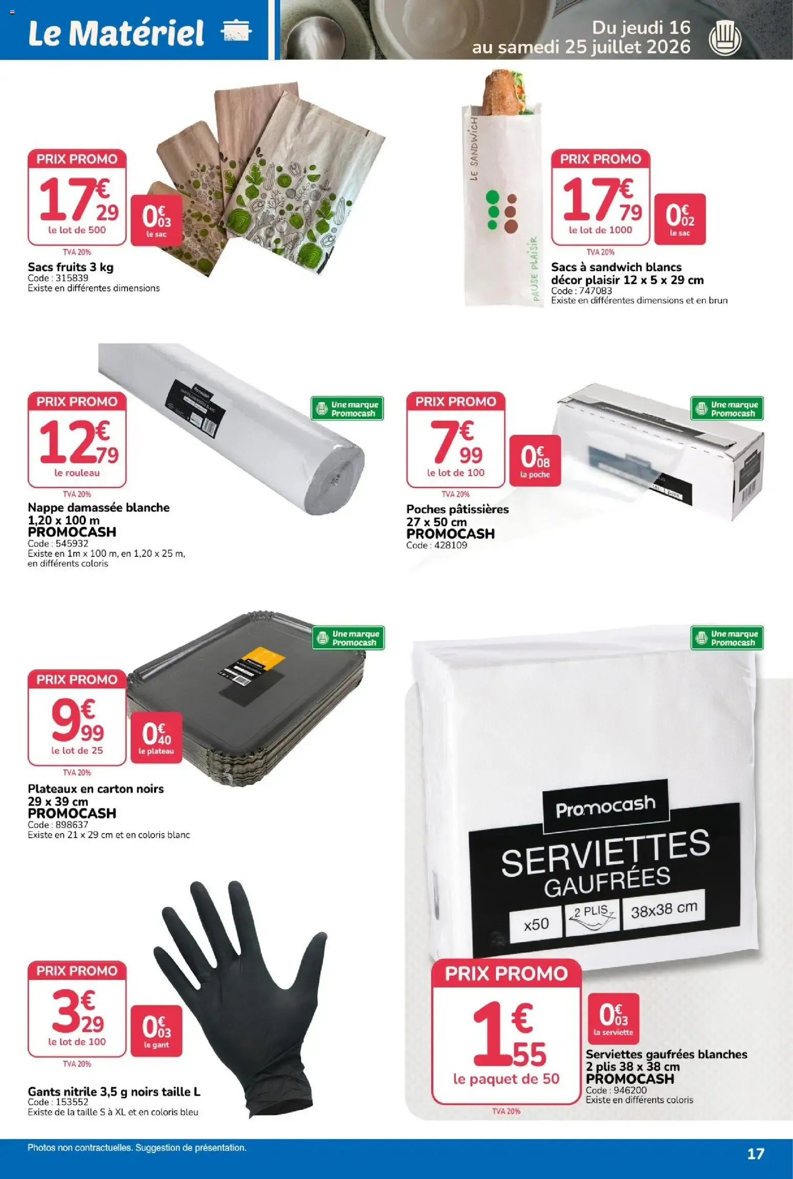 Promocash - Rendez-vous Promos du 16 juillet au 25 juillet 2026 - Catalogue page 17