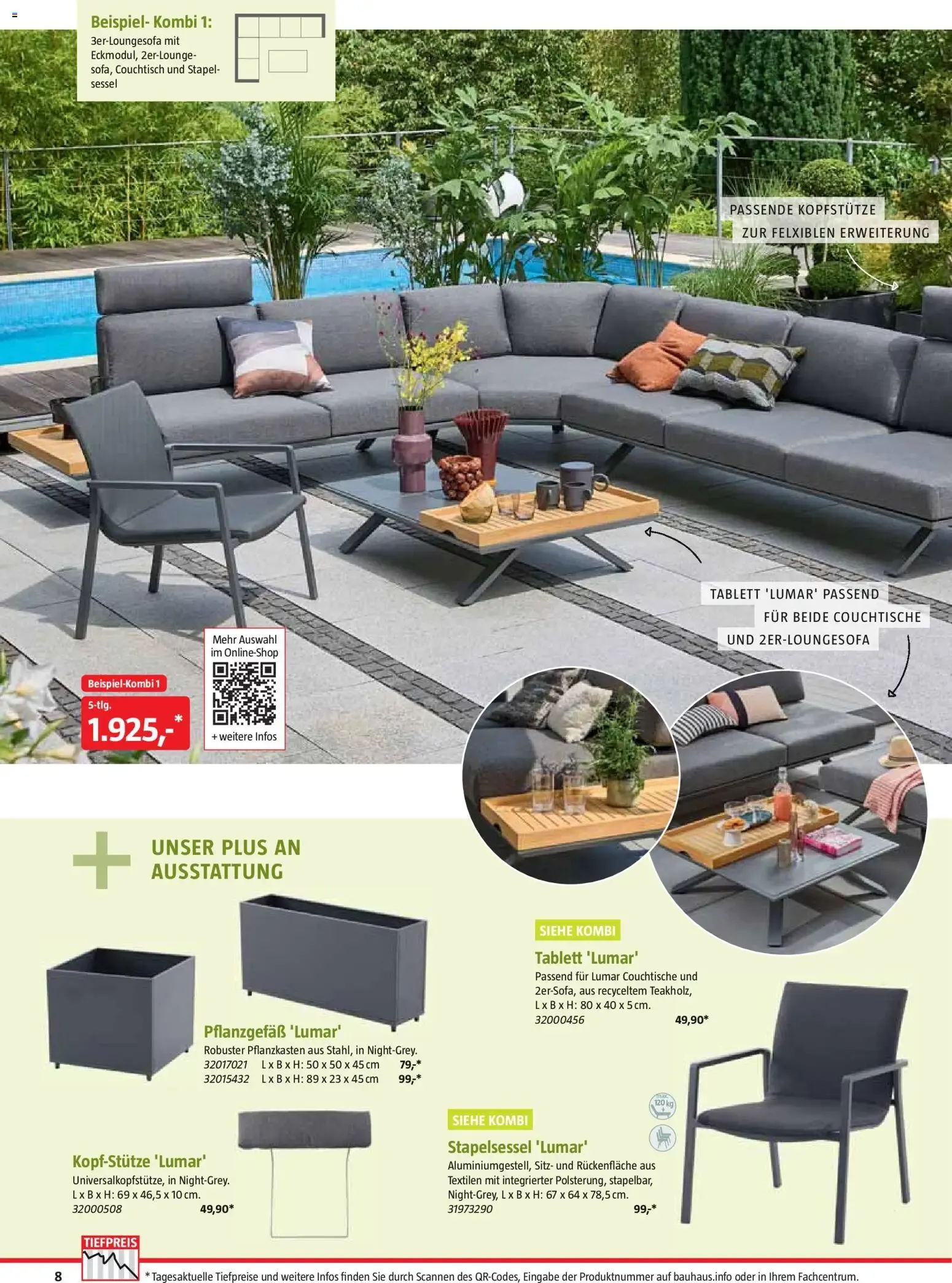 Bauhaus Freizeit im Garten (ab 02.03.2026) zum Blättern von 2. März bis 30. Juni 2026 - Prospekt seite 8