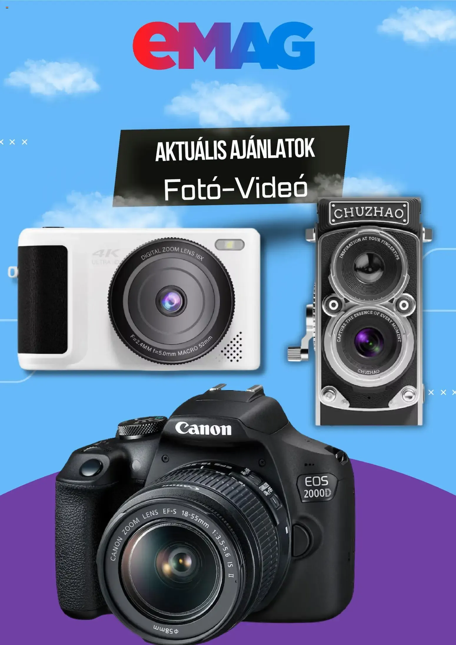 Katalógus eMAG - Aktuális Ajánlatok: Fotó-Videó október 20.-tól november 17.-ig 2026. - Oldal 1