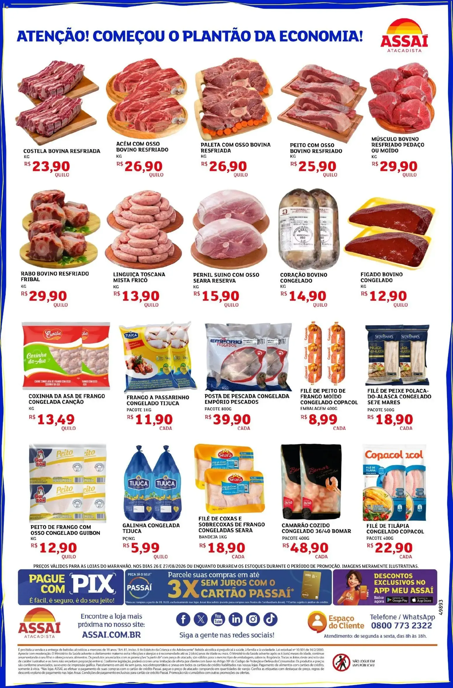 Encarte de Assaí Atacadista | 4ª e 5ª Feirassai 26 de agosto até 27 de agosto 2026 - Pagina 2