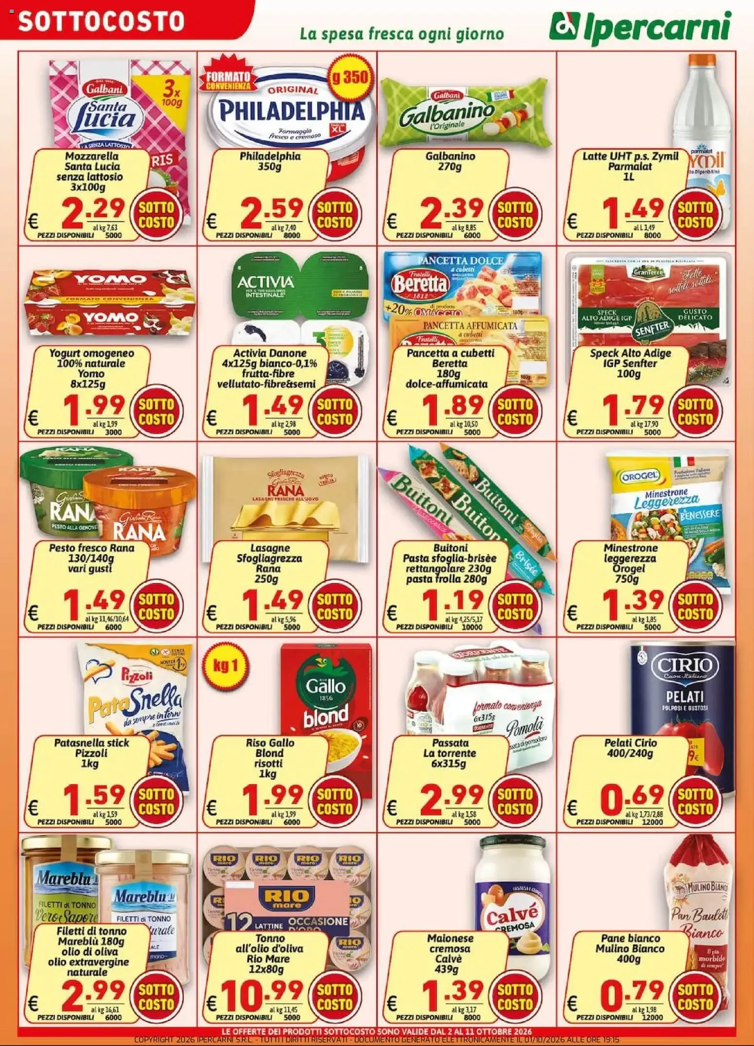 Ipercarni volantino dal 02/10/2026 - online Offerte da 2 ottobre a 11 ottobre di 2026 - Pagina del volantino 2