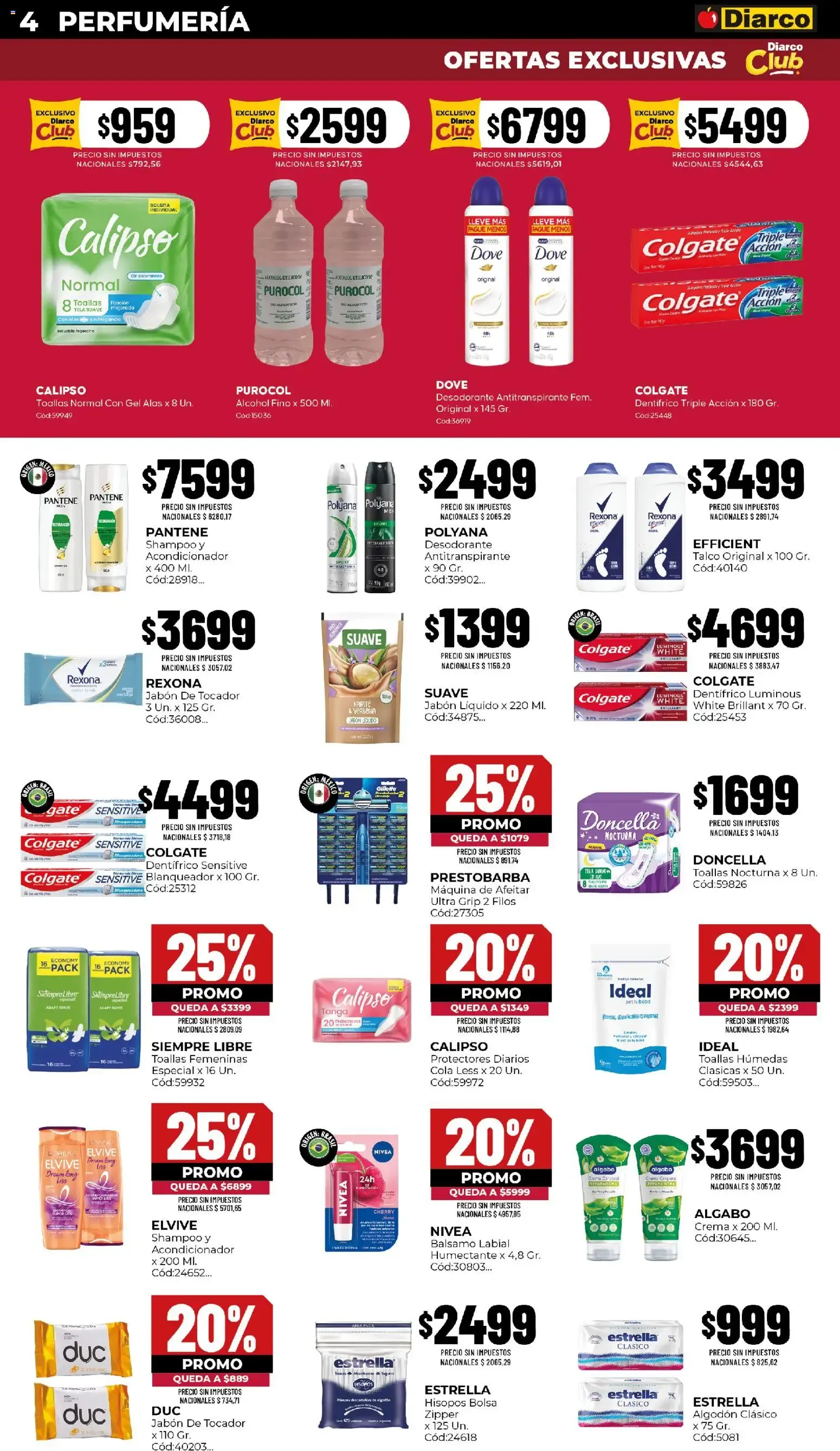 Ofertas de Diarco - Catálogo de ofertas 10 de agosto al 14 de agosto 2026 - Página 4 del catálogo