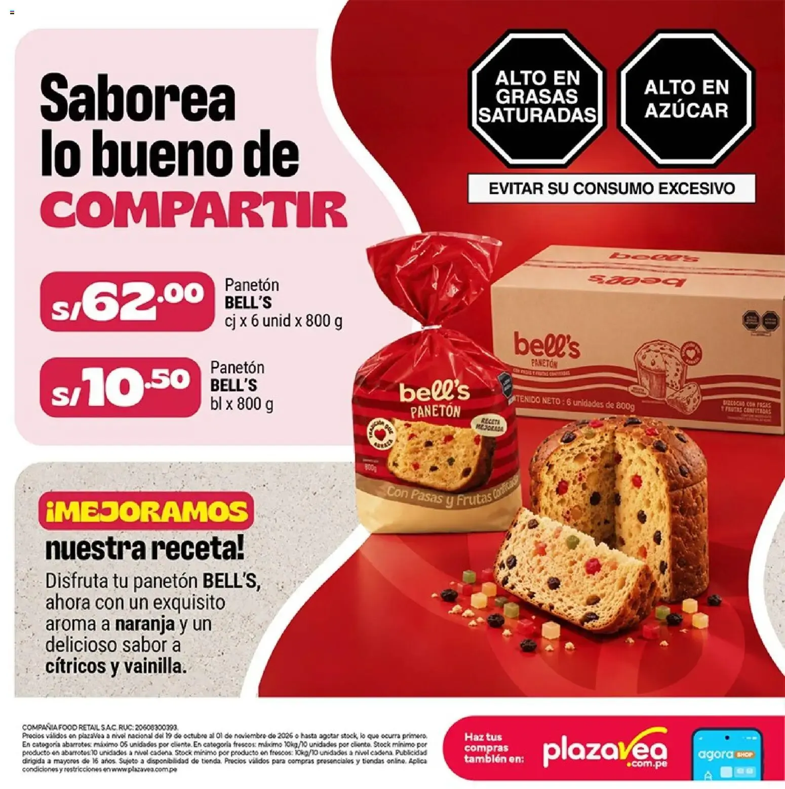 Catalogo de Plaza Vea: La calidad que buscas con el ahorro de siempre 19 de octubre al 1 de noviembre 2026 - Pag 20