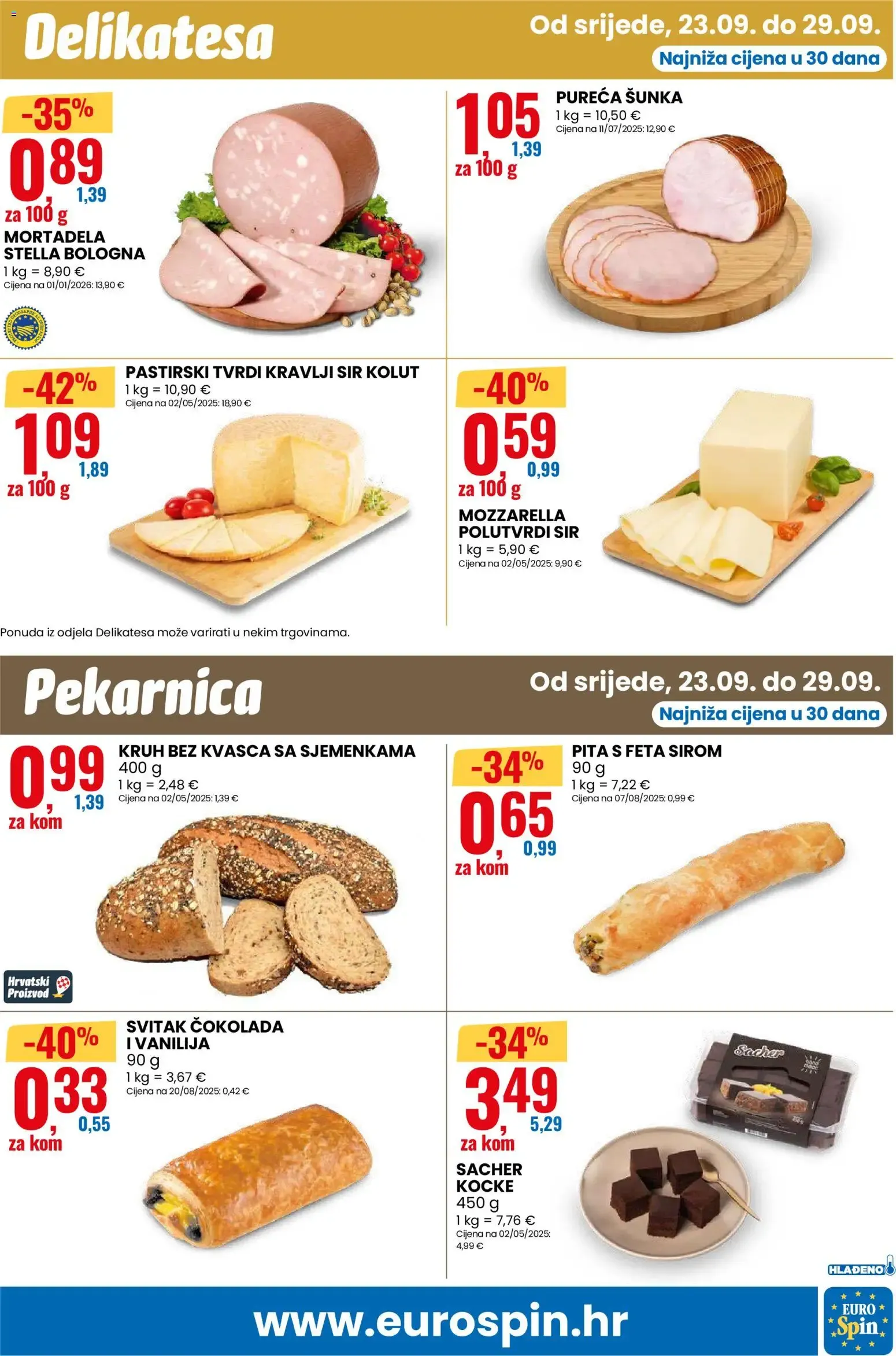 Katalog Eurospin Katalog novi od 23.09.2026 na listanje > letak digitalni od 23. rujna do 29. rujna 2026. - Pregled Stranica 7