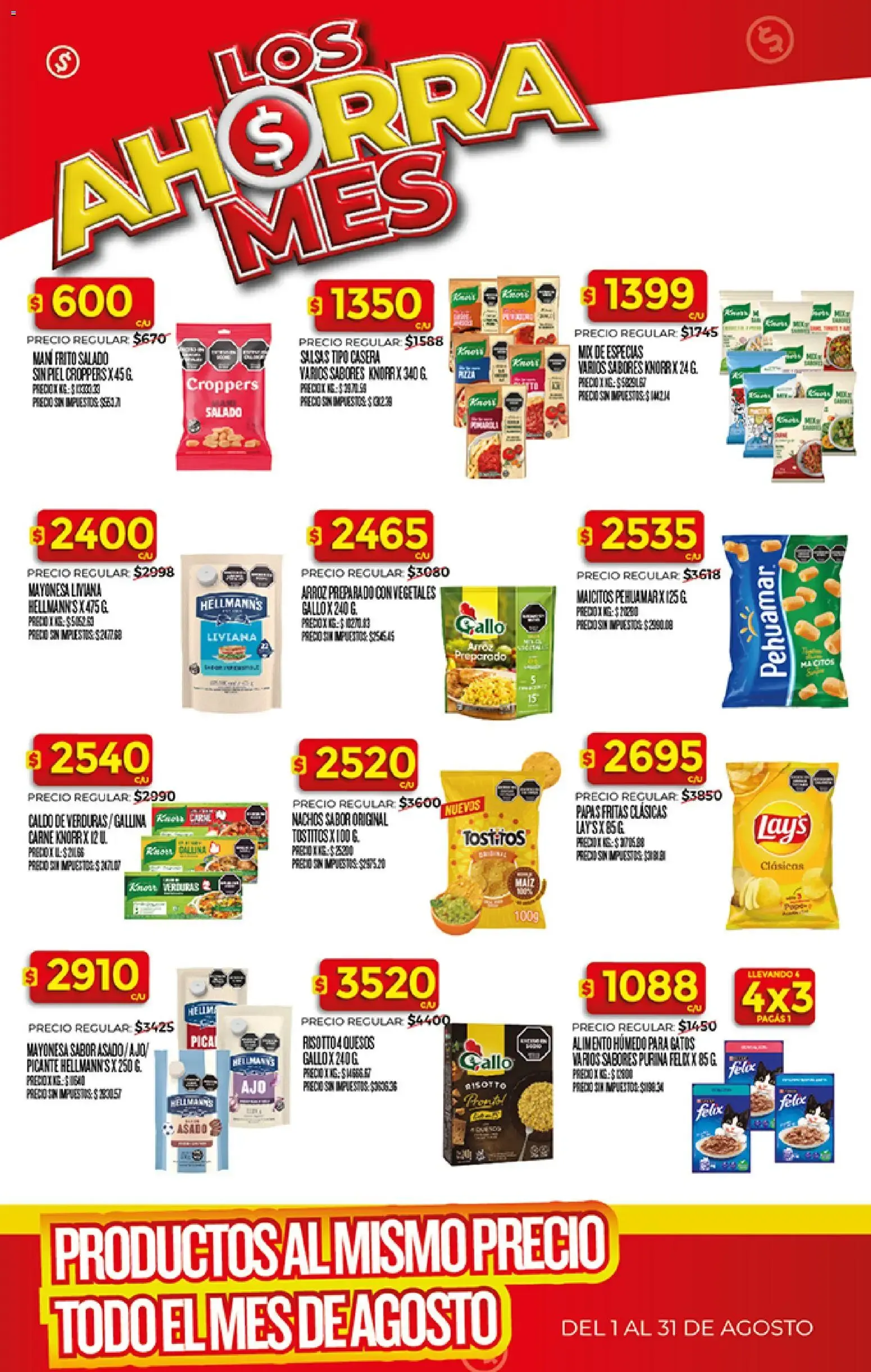 Ofertas de Los Ahorra Mes: Productos al mismo precio todo el mes de Agosto 3 de agosto al 31 de agosto 2026 - Página 2 del catálogo
