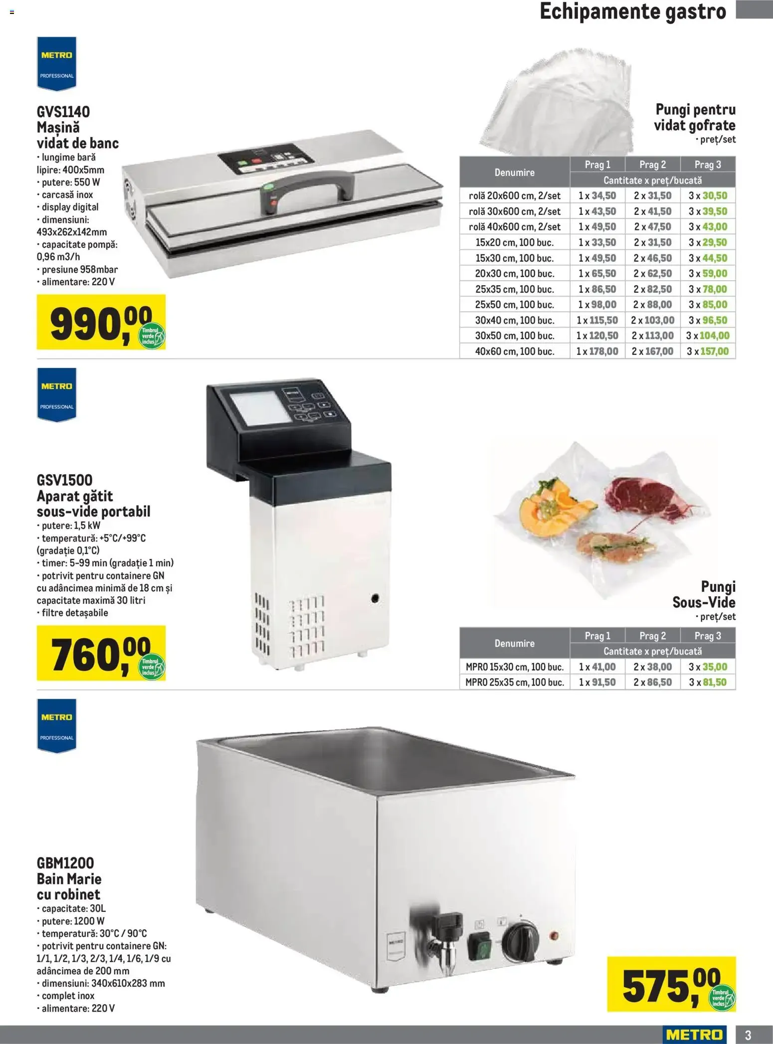 Catalog Metro Catalog Echipamente Pentru Horeca - Oferta 01.07.2026 - 30.09.2026 de la 1 iulie până la 30 septembrie 2026 - Revista Pagina 3