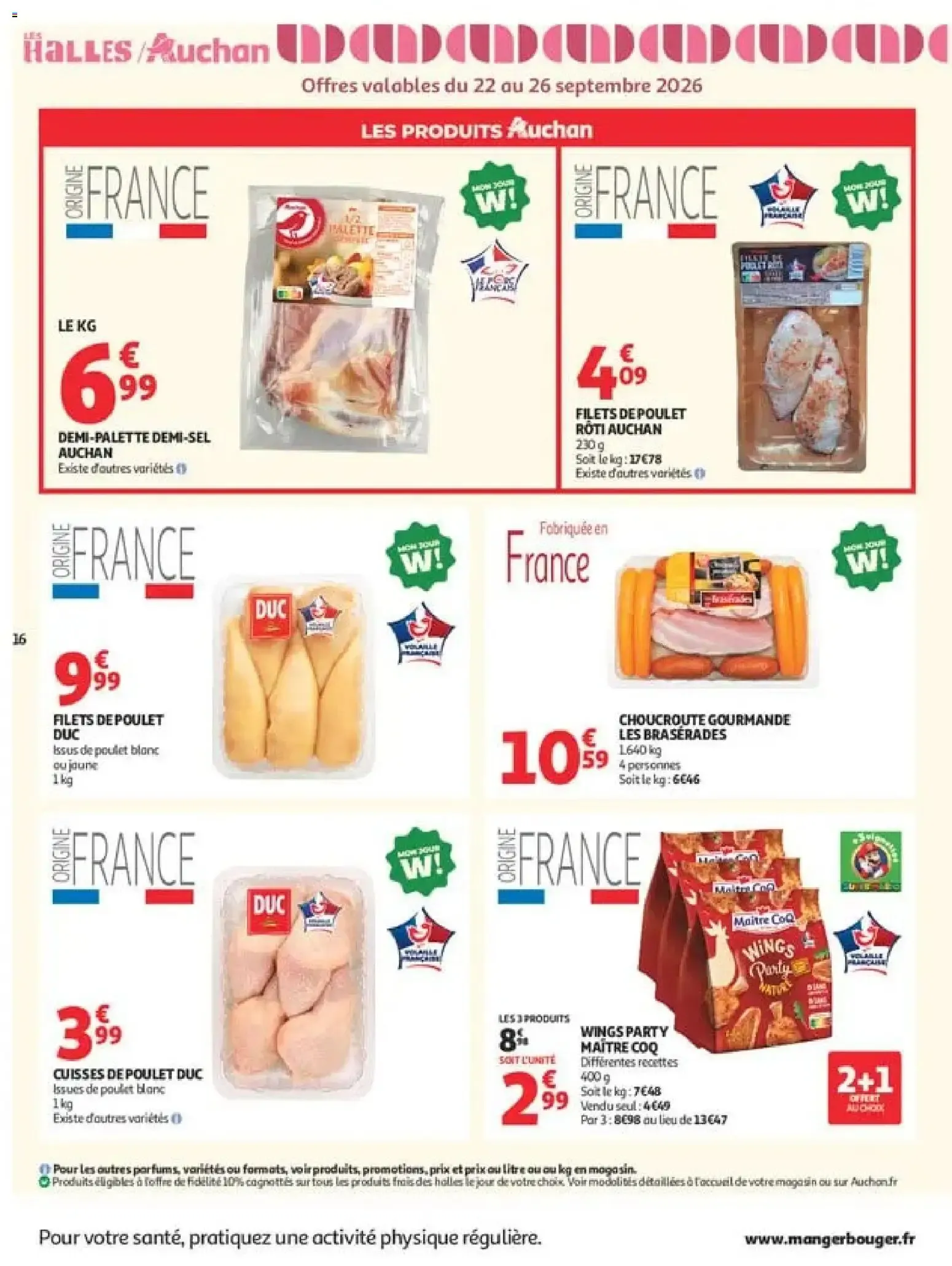 Auchan Saveurs d'Asie hypers à partir du 22/09/2026 - promo en ligne du 22 septembre au 4 octobre 2026 - Catalogue page 16