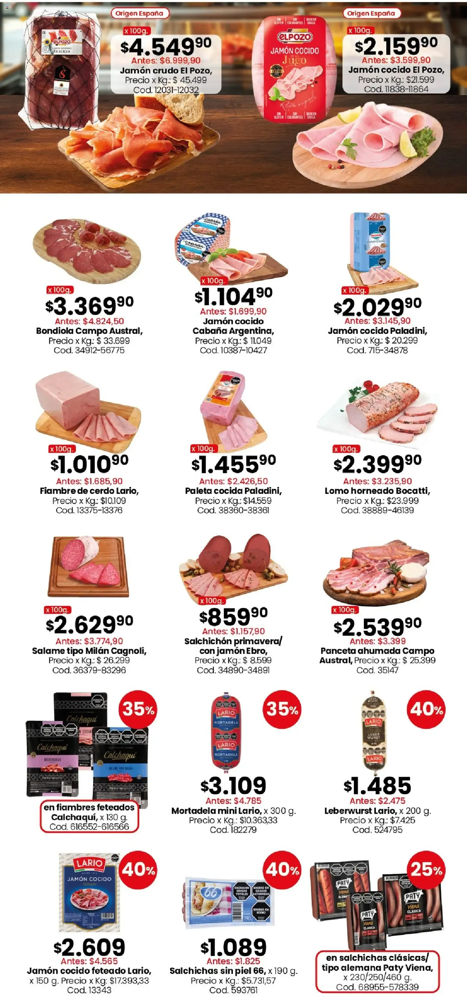 Ofertas de Ofertas Semanales: Carnes, verduras, pescadería, frescos y elaborados 6 de julio al 12 de julio 2026 - Página 9 del catálogo