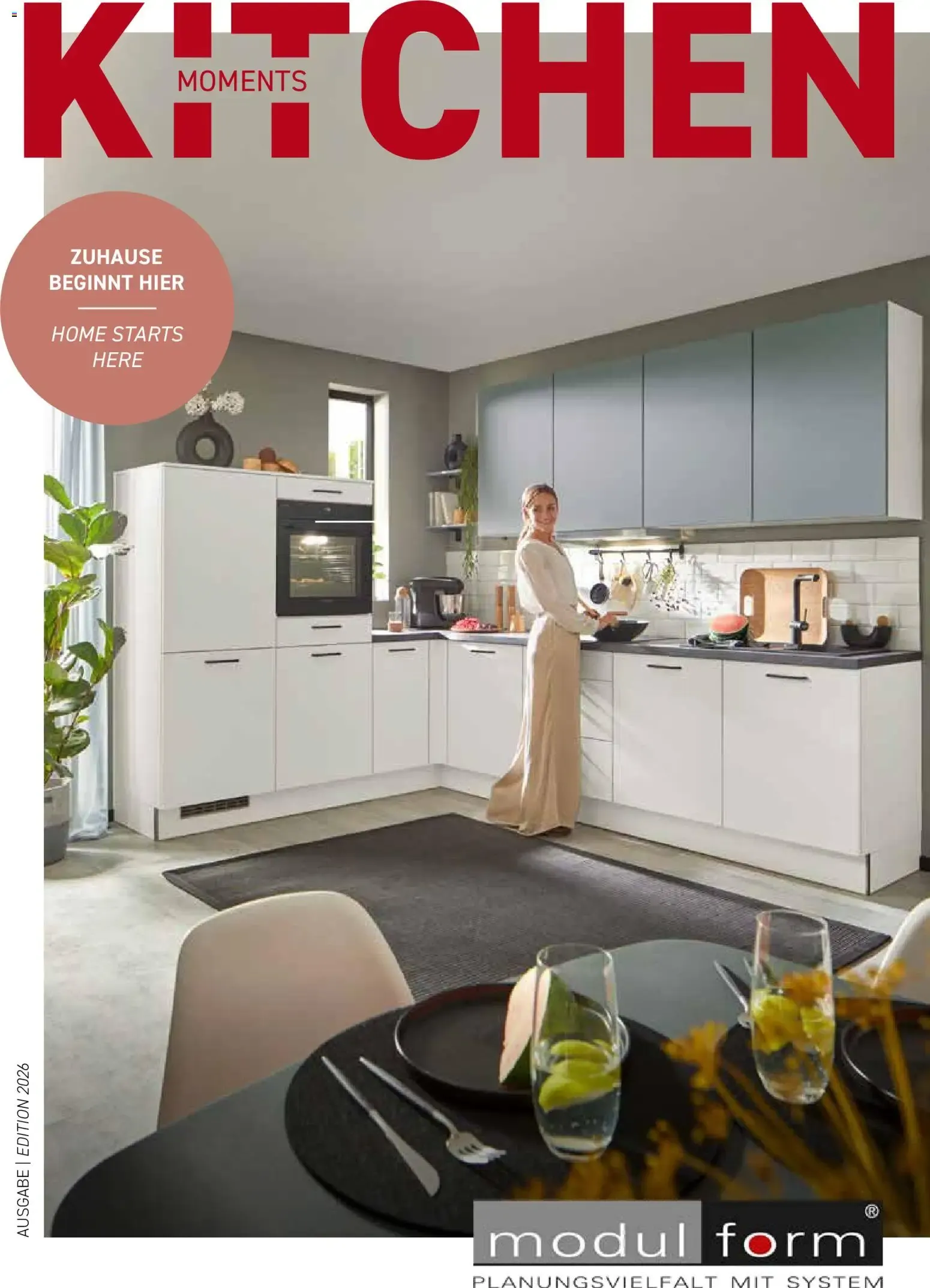 KITCHEN MOMENTS - Modul Form - Edición 2026 von 1. Januar bis 31. Dezember 2026 - Prospekt seite 1
