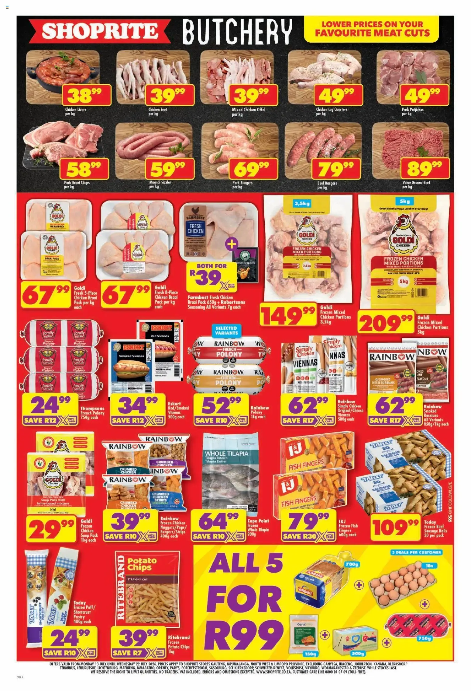 Shoprite - Gauteng - Low Price Lowduuuma (13/07/2026 - 22/07/2026) → Online Catalogue from 13 July to 22 July 2026 - Catalogue Page 2
