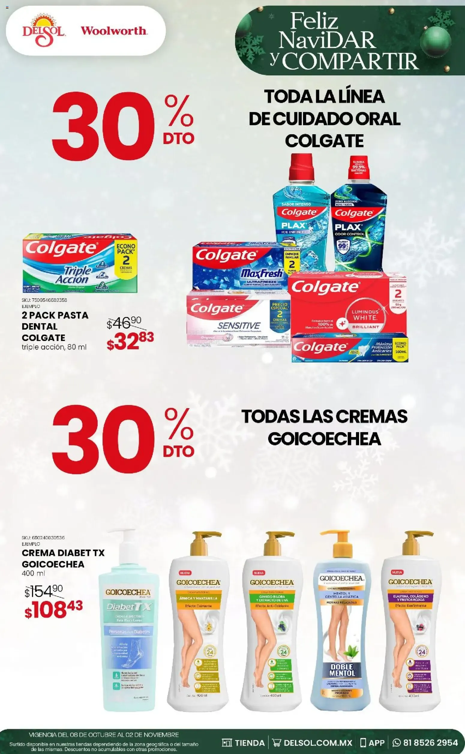 Catálogo de Del Sol y Woolworth - Feliz NaviDar y Compartir (08/10/2026 - 02/11/2026) - catálogo en línea 8 de octubre al 2 de noviembre 2026 - Pagina 57