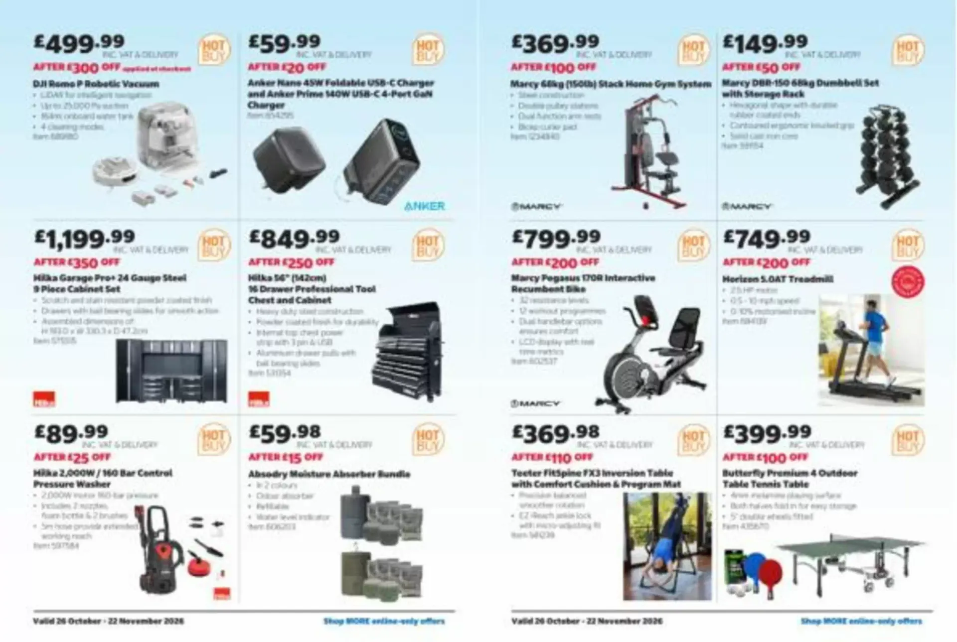 Costco leaflet from 26 October to 22 November 2026 - Catalogue Page 22