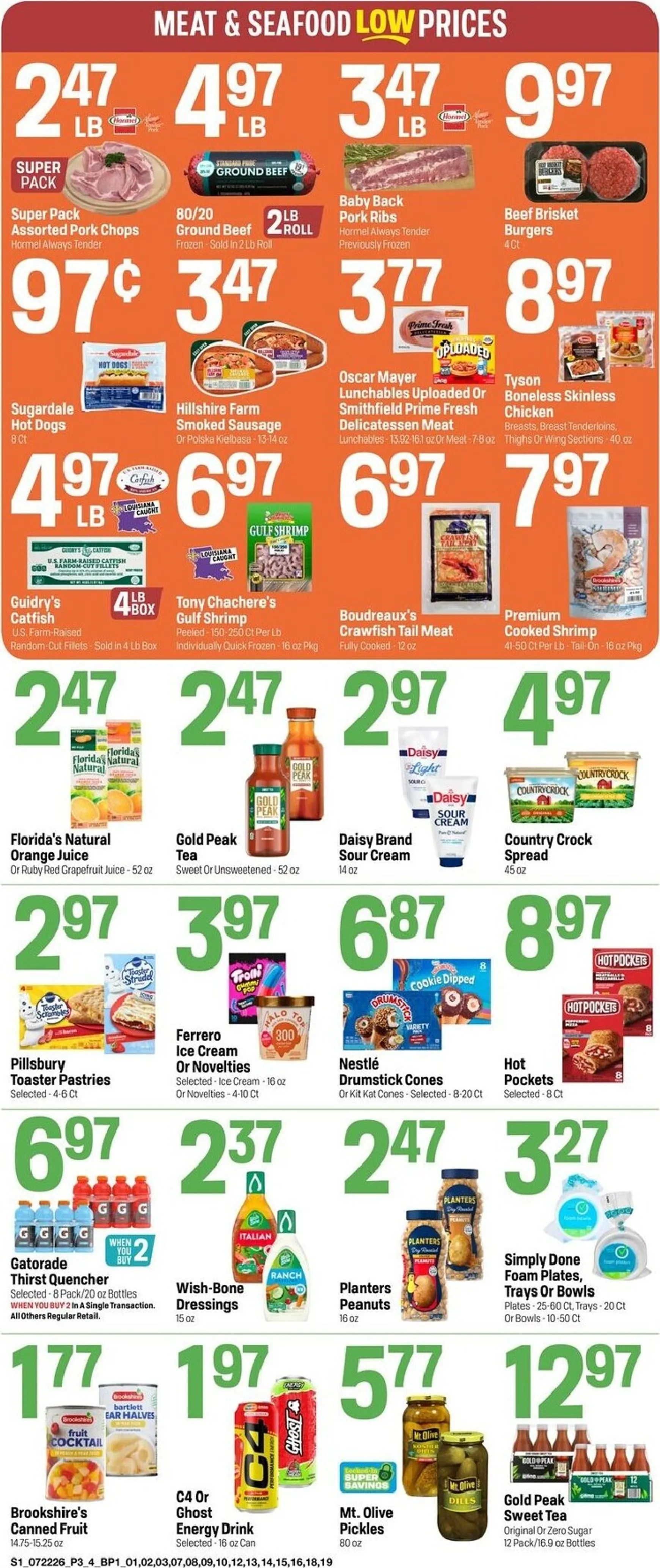 Weekly ad Current Super 1 Foods leaflet valid from Wednesday 07/22/2026 to Tuesday 07/28/2026 from July 22 to July 28 2026 - Page 3