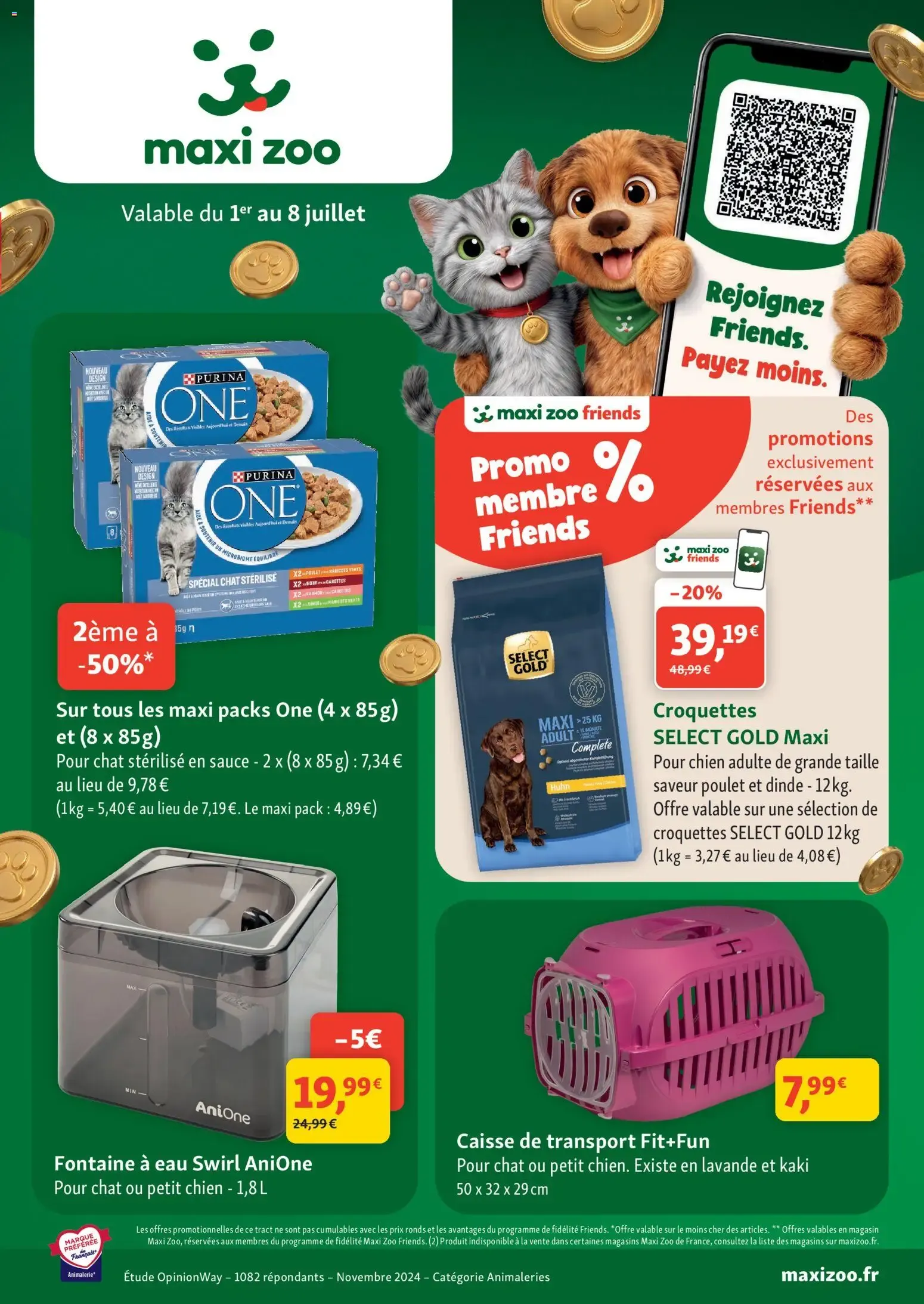 Maxi Zoo du 1 juillet au 8 juillet 2026 - Catalogue page 1