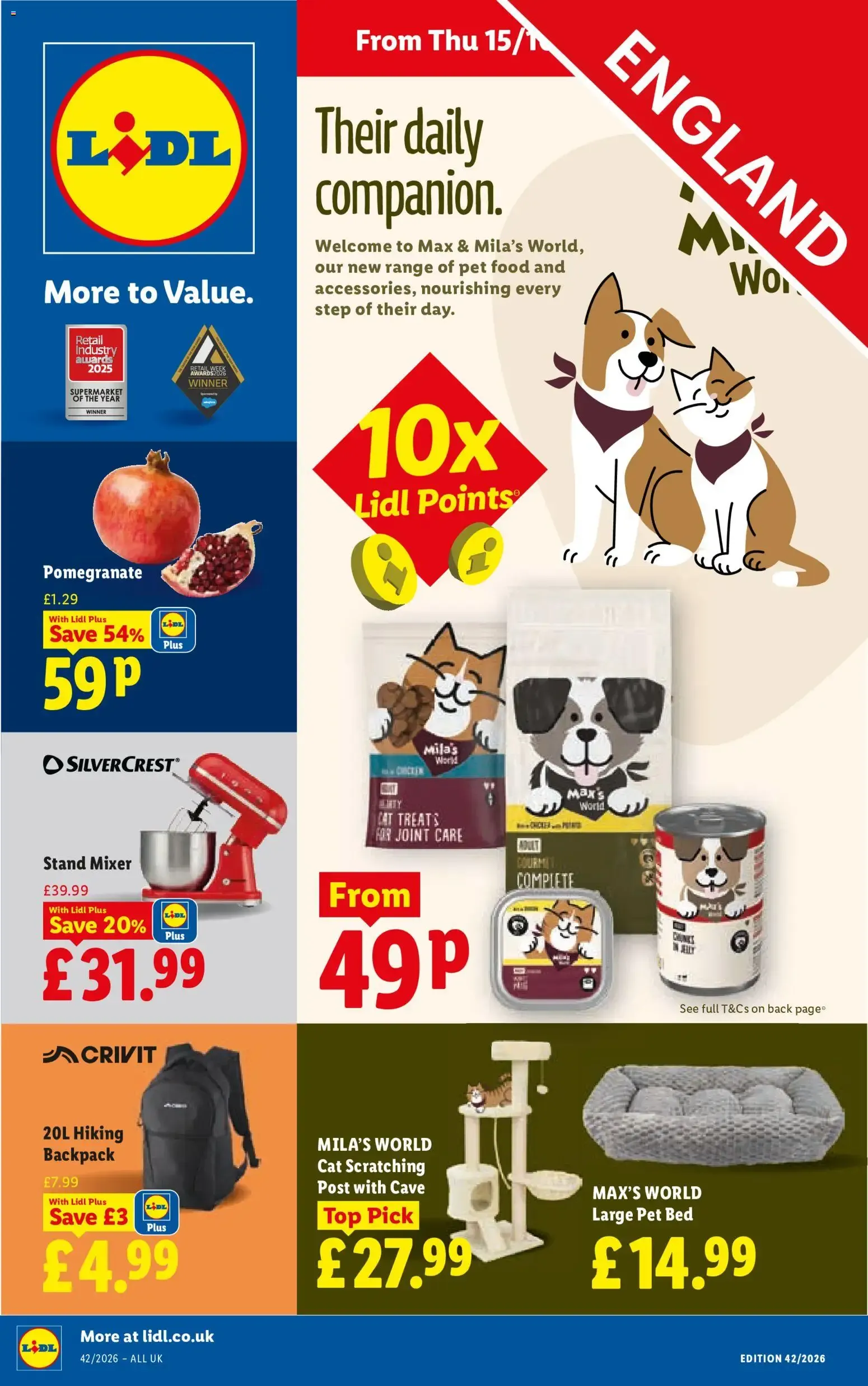 Weekly offers Lidl England (15/10/2026 - 21/10/2026) - Offers Online from 15 October to 21 October 2026 - Catalogue Page 1