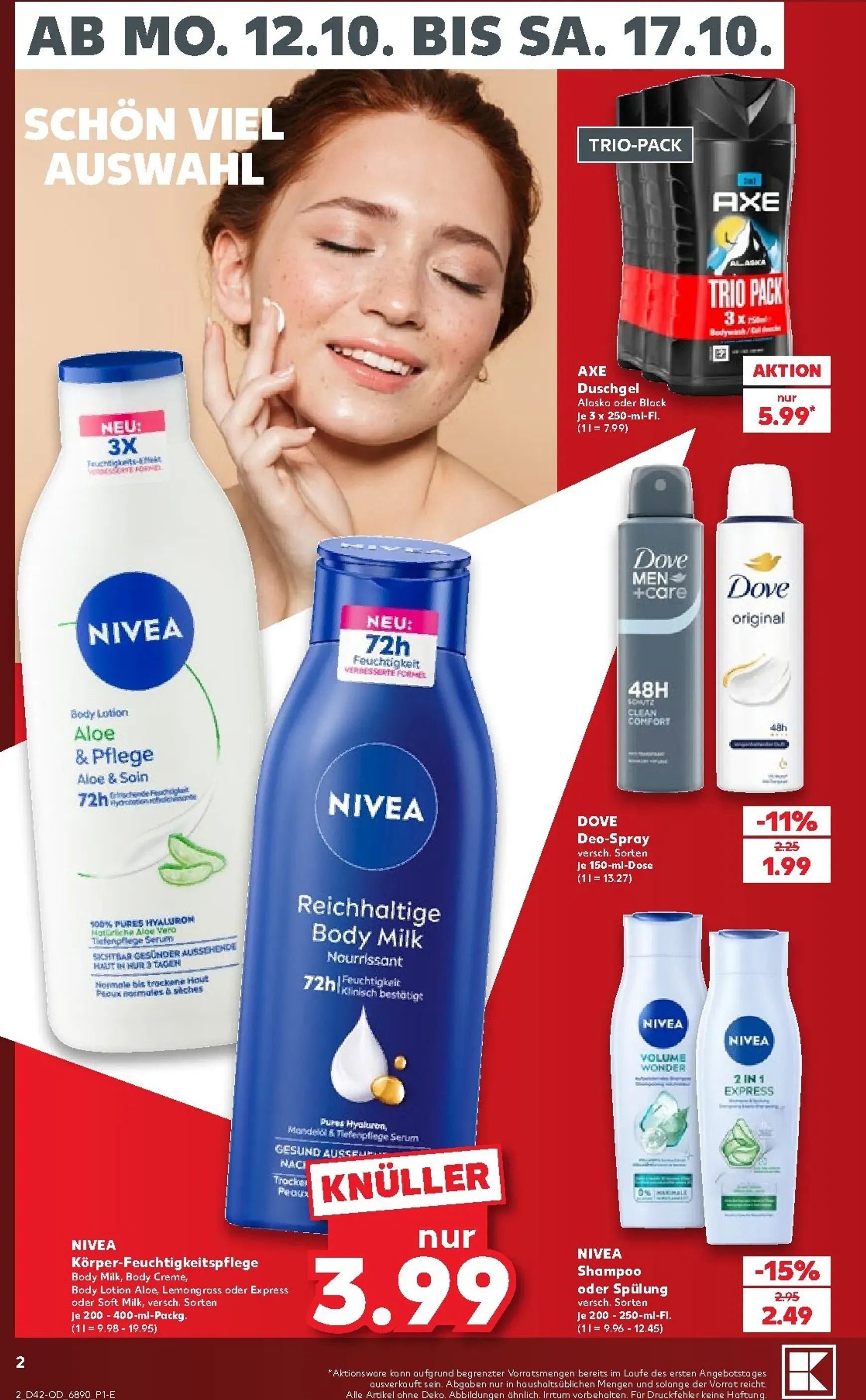 Kaufland: Deutschlands größte Drogerie-Abteilung von 12. Oktober bis 17. Oktober 2026 - Prospekt seite 2