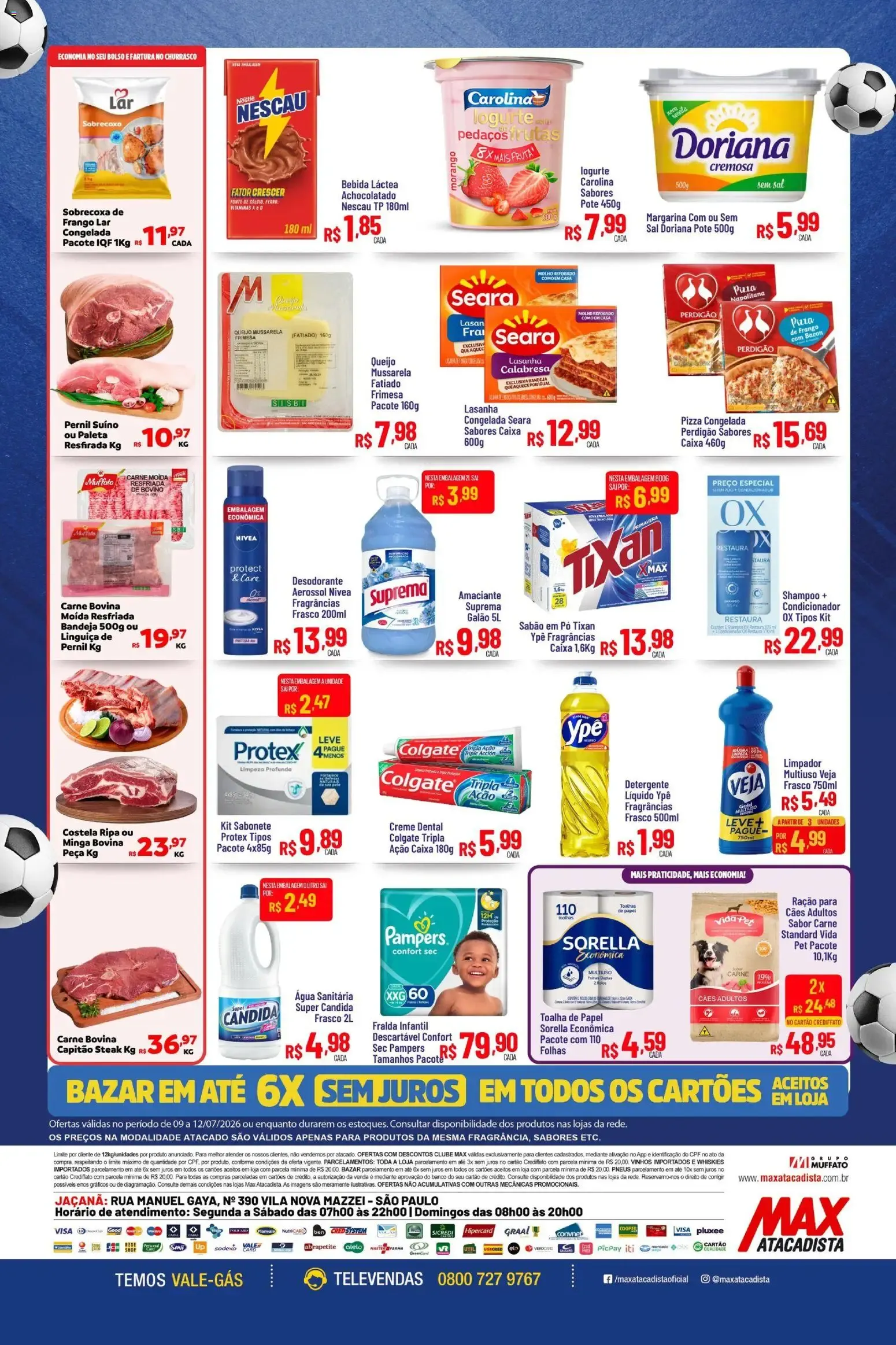 Encarte de Max Atacadista ofertas FDS de 09/07/2026 | Promoções Online 9 de julho até 12 de julho 2026 - Pagina 2