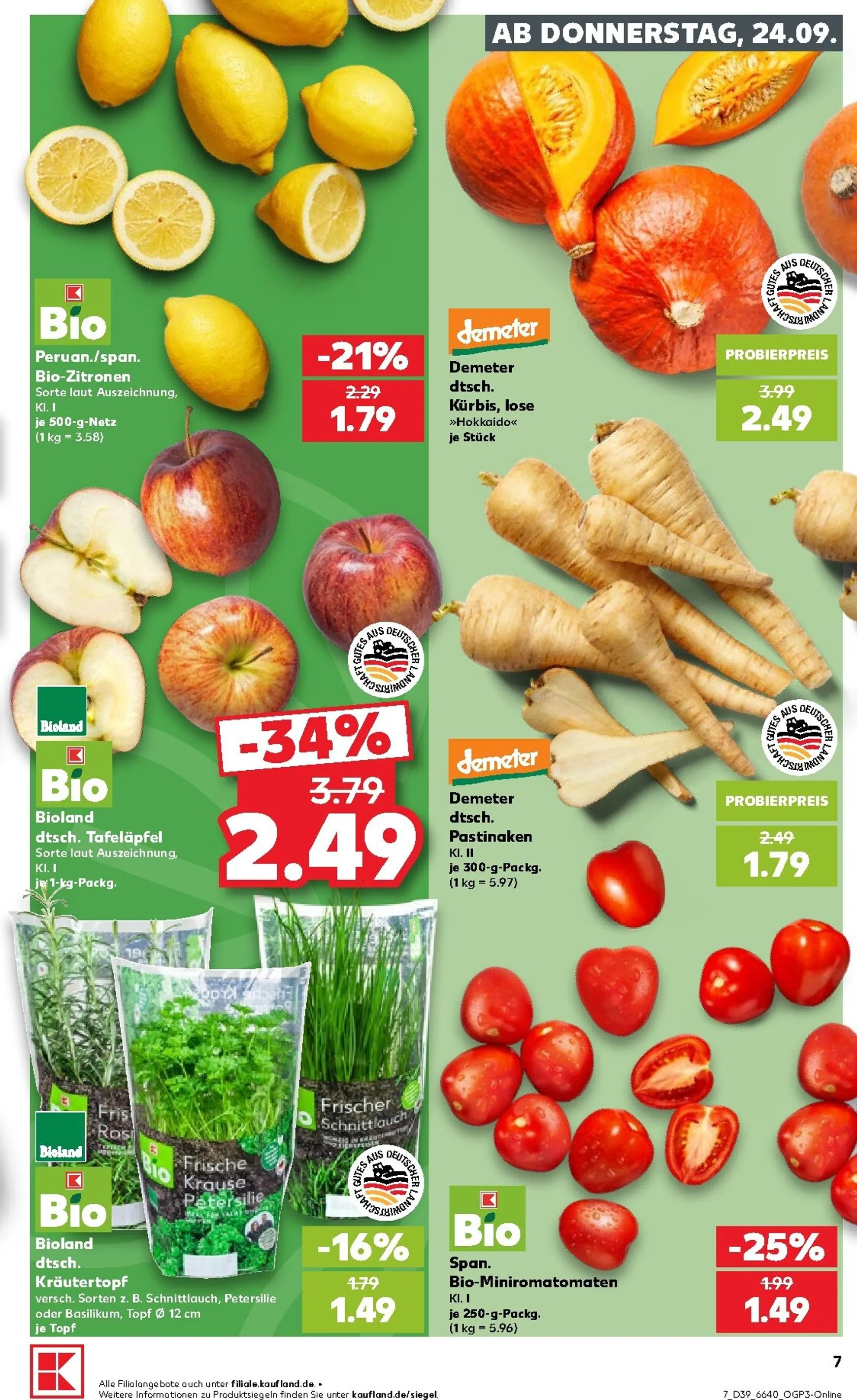 Kaufland Prospekt nächste Woche – von Donnerstag 24.09.2026 bis Mittwoch 30.09.2026 von 24. September bis 30. September 2026 - Prospekt seite 8