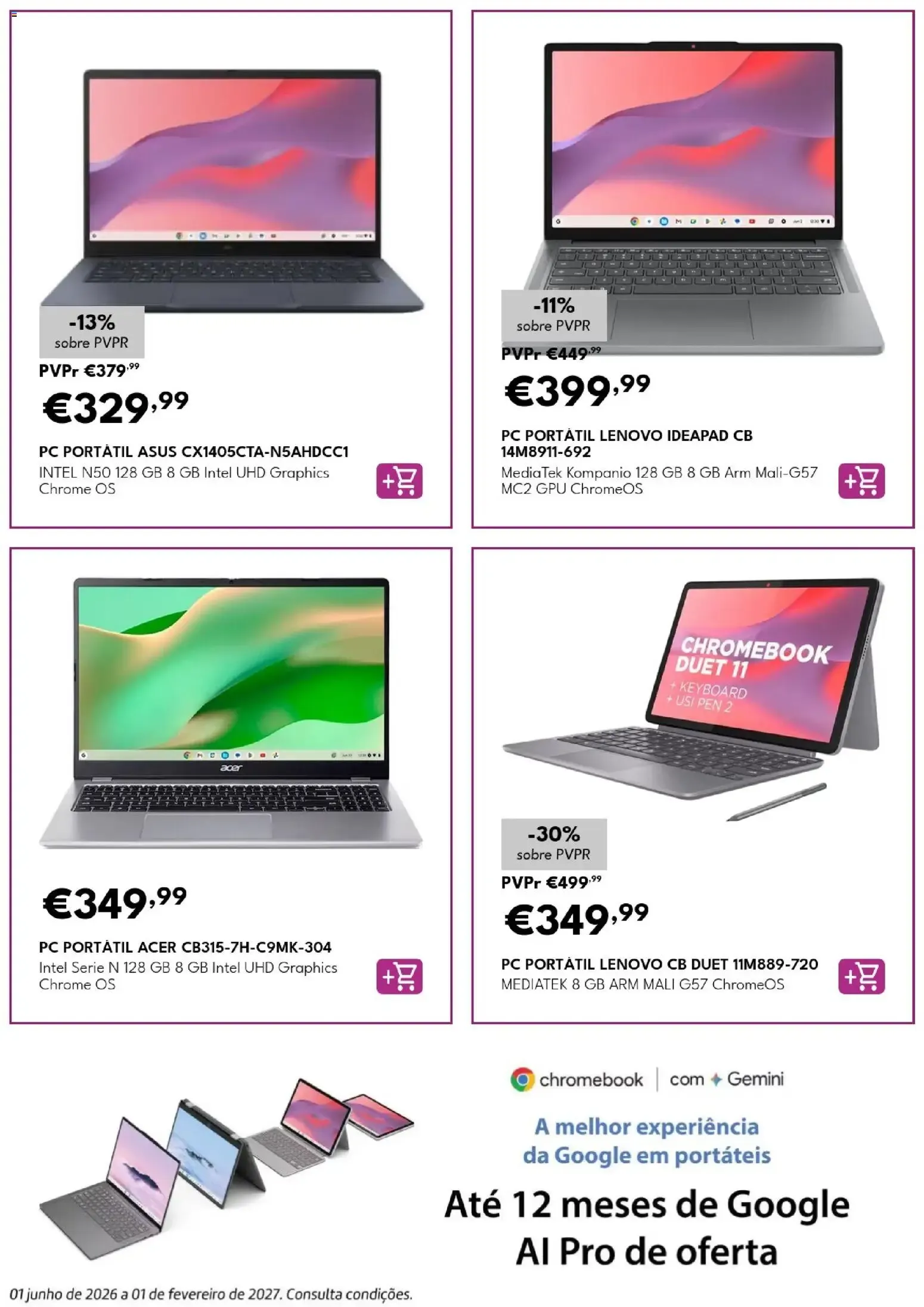 Folheto Radio Popular Especial Chromebooks » de 01/09/2026 - 30/09/2026 de 1 de setembro até 30 de setembro 2026 - Pagina 2