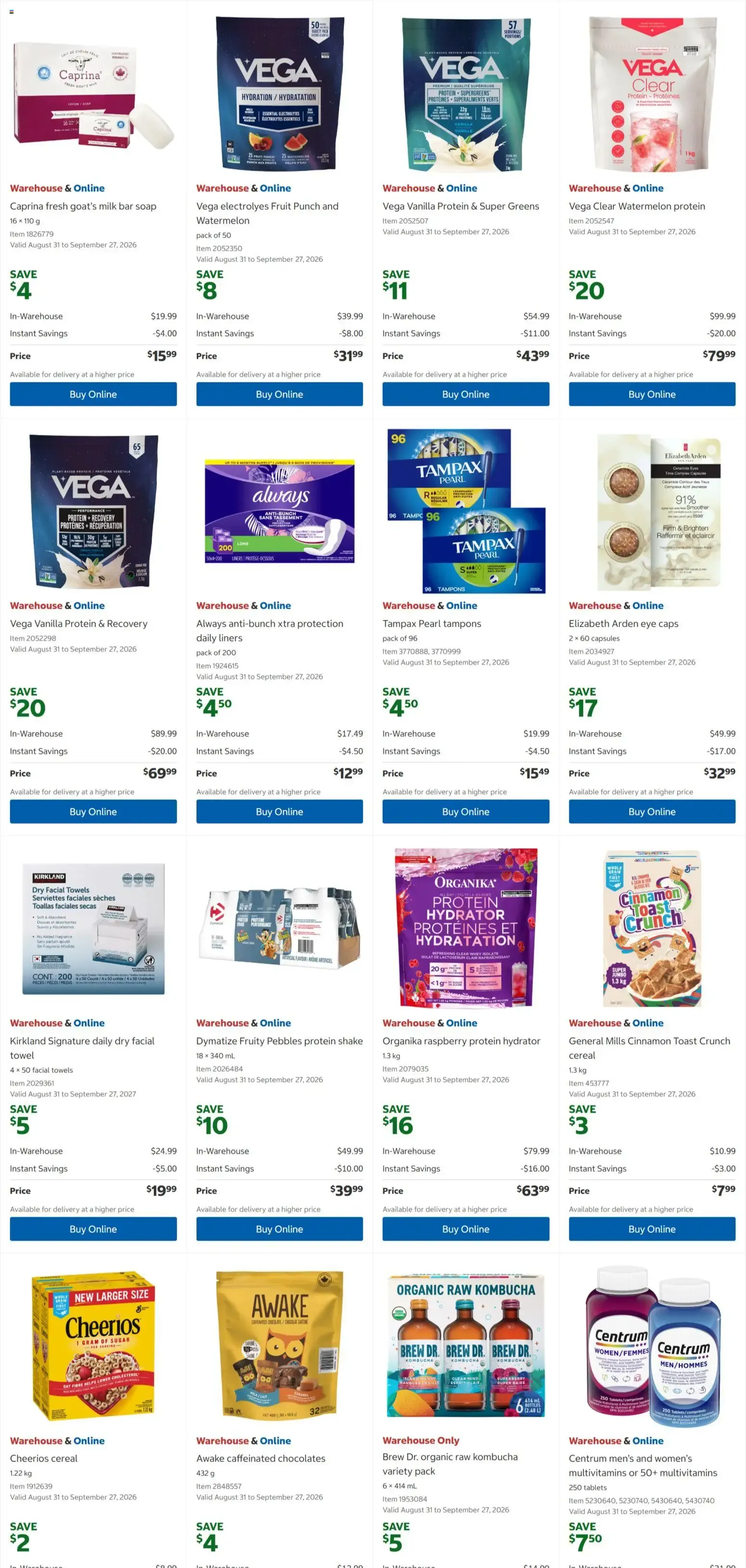 More Savings at Your Local Warehouse - 2 Week Offers from August 31 to September 13 2026 - flyer page 5