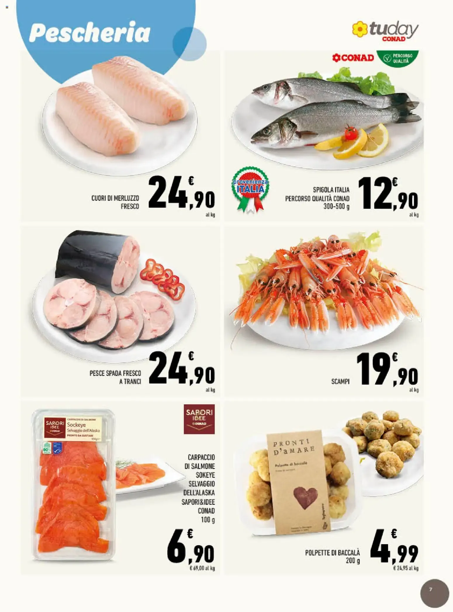 Tuday Conad: Incontro di Sapori da 26 agosto a 8 settembre di 2026 - Pagina del volantino 7