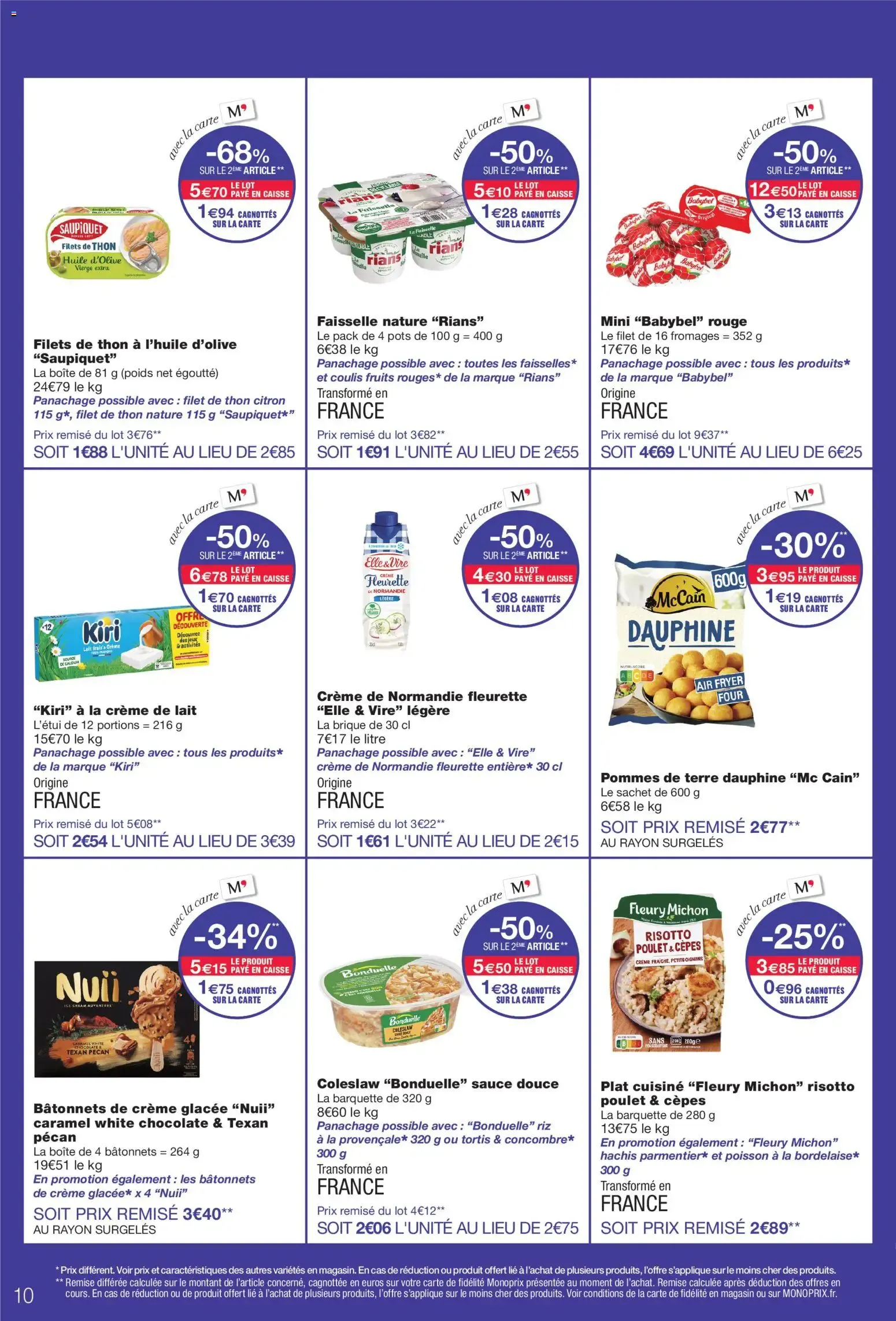 Monoprix - Les Petits Prix du 6 octobre au 18 octobre 2026 - Catalogue page 10