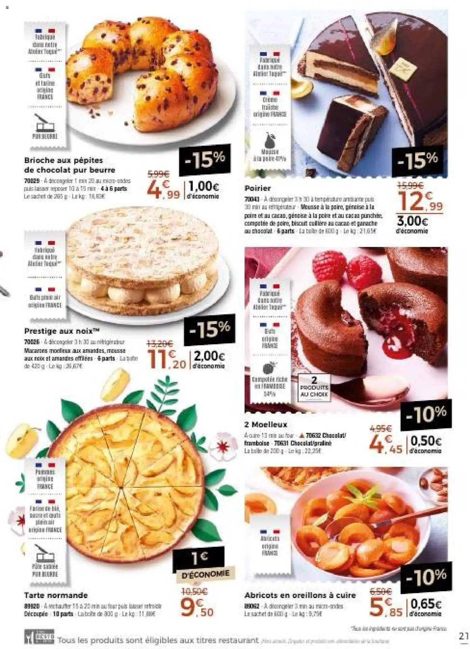 Thiriet Catalogue livraison à domicile à partir du 23/10/2026 - promo en ligne du 23 octobre au 18 novembre 2026 - Catalogue page 21