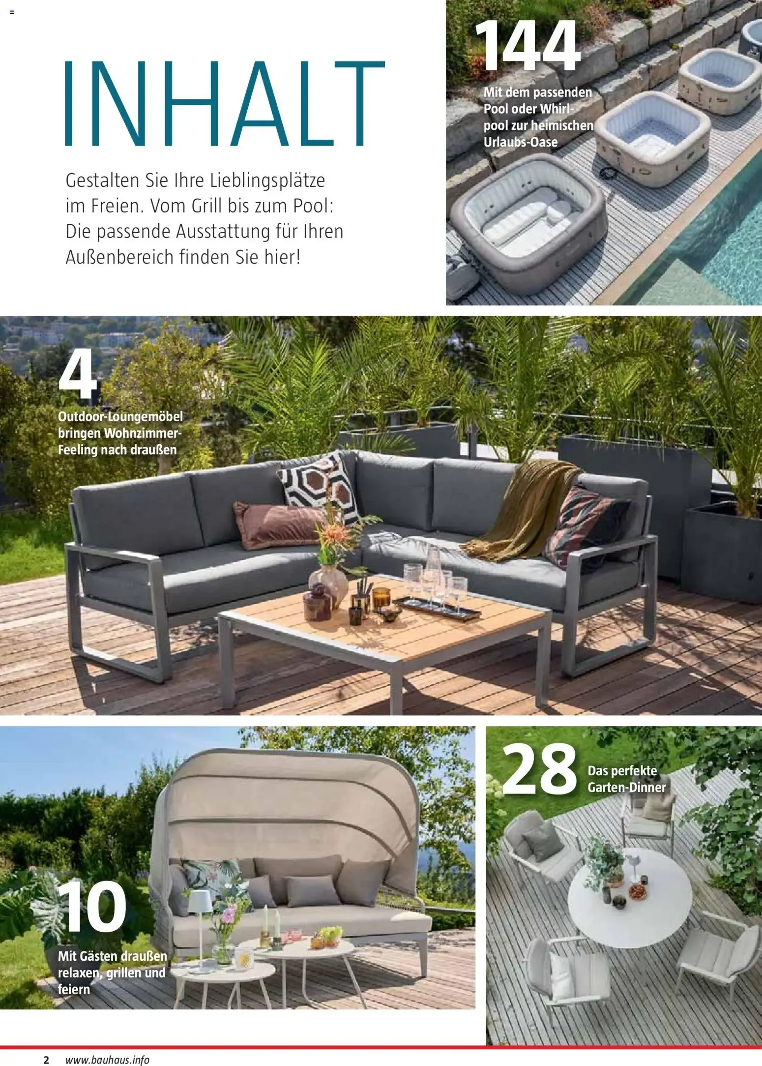 Bauhaus Freizeit im Garten (ab 02.03.2026) zum Blättern von 2. März bis 30. Juni 2026 - Prospekt seite 2