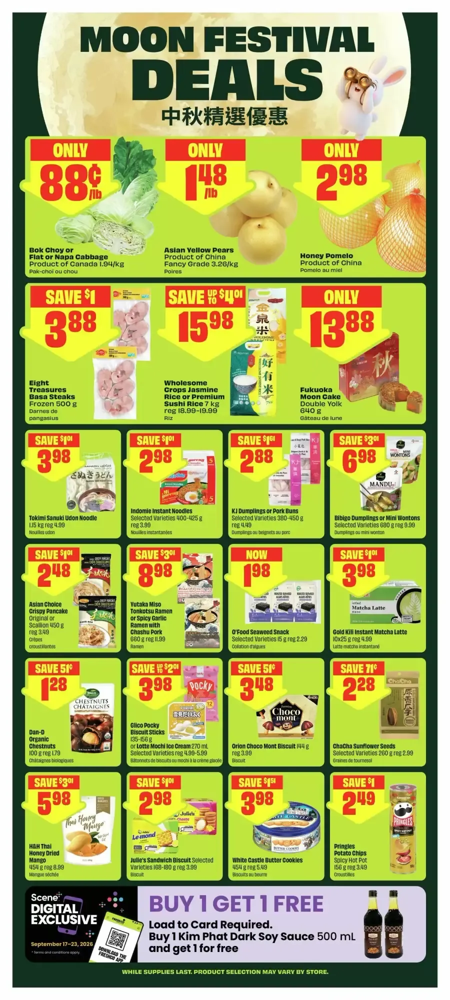 FreshCo The Big % Off Event Flyer from September 17 to September 23 2026 - flyer page 10