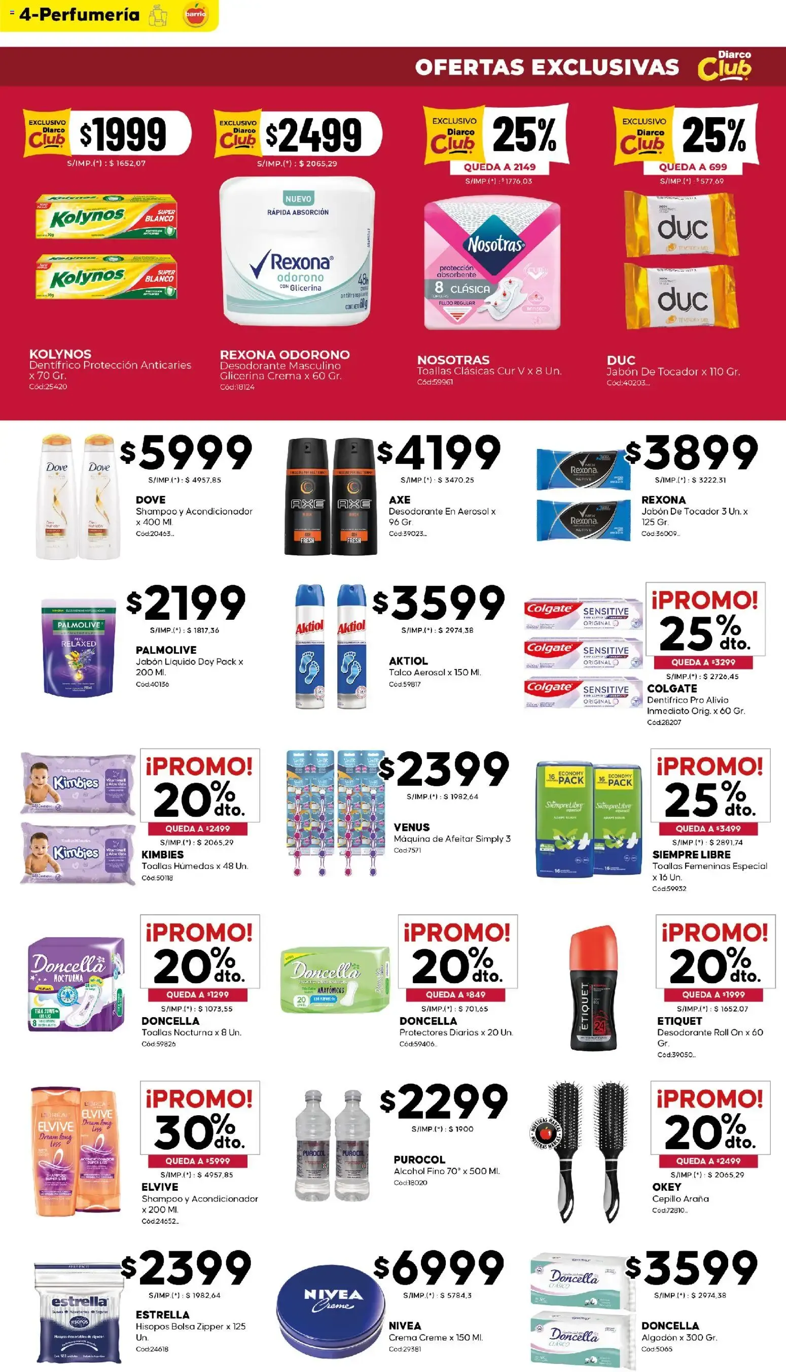 Ofertas de Diarco - Ofertas Diarco Barrio del 06/07/2026 - 10/07/2026 6 de julio al 10 de julio 2026 - Página 4 del catálogo