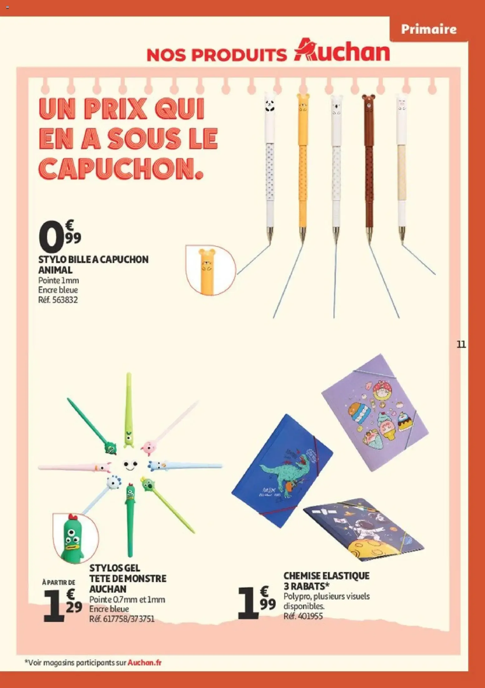 Auchan: La Sélection de la Rentrée du 30 juin au 30 août 2026 - Catalogue page 11