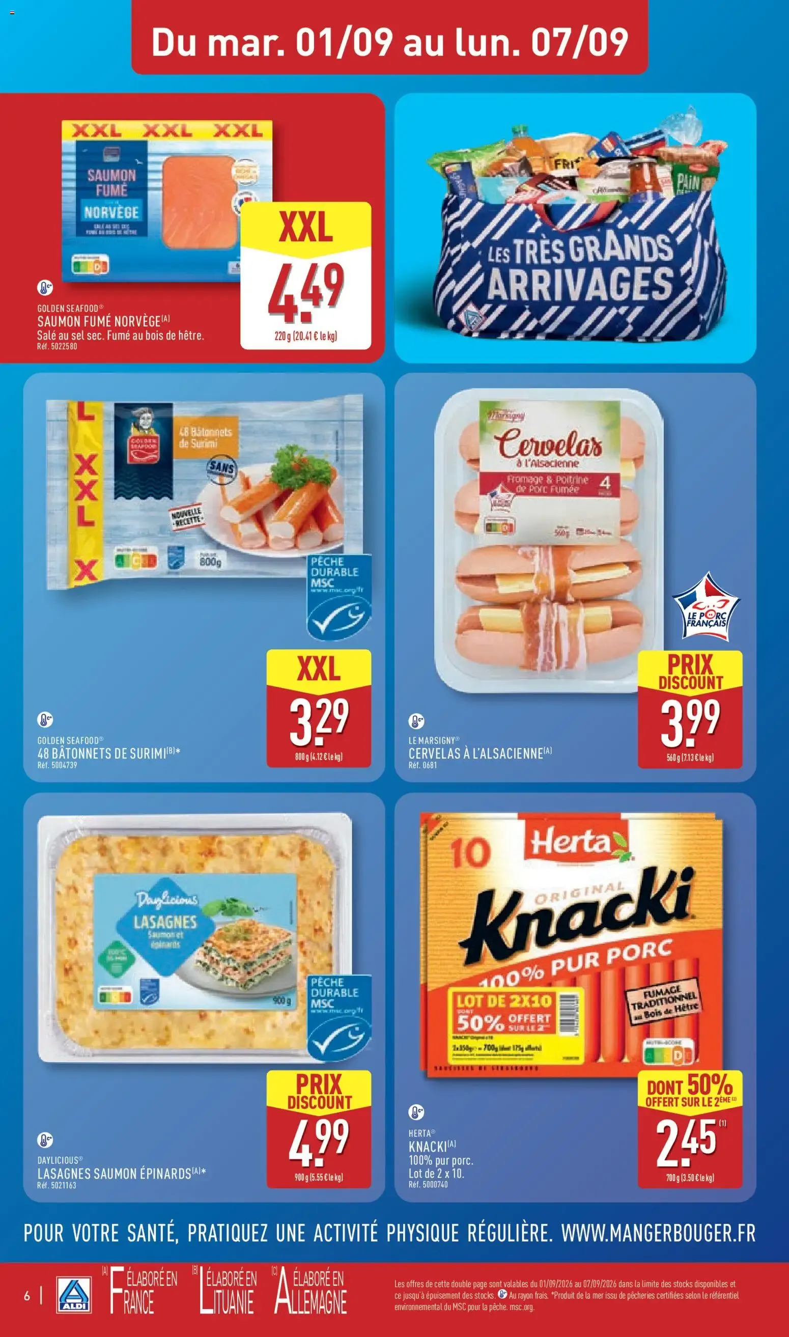 LES TRÈS GRANDS ARRIVAGES du 1 septembre au 7 septembre 2026 - Catalogue page 8