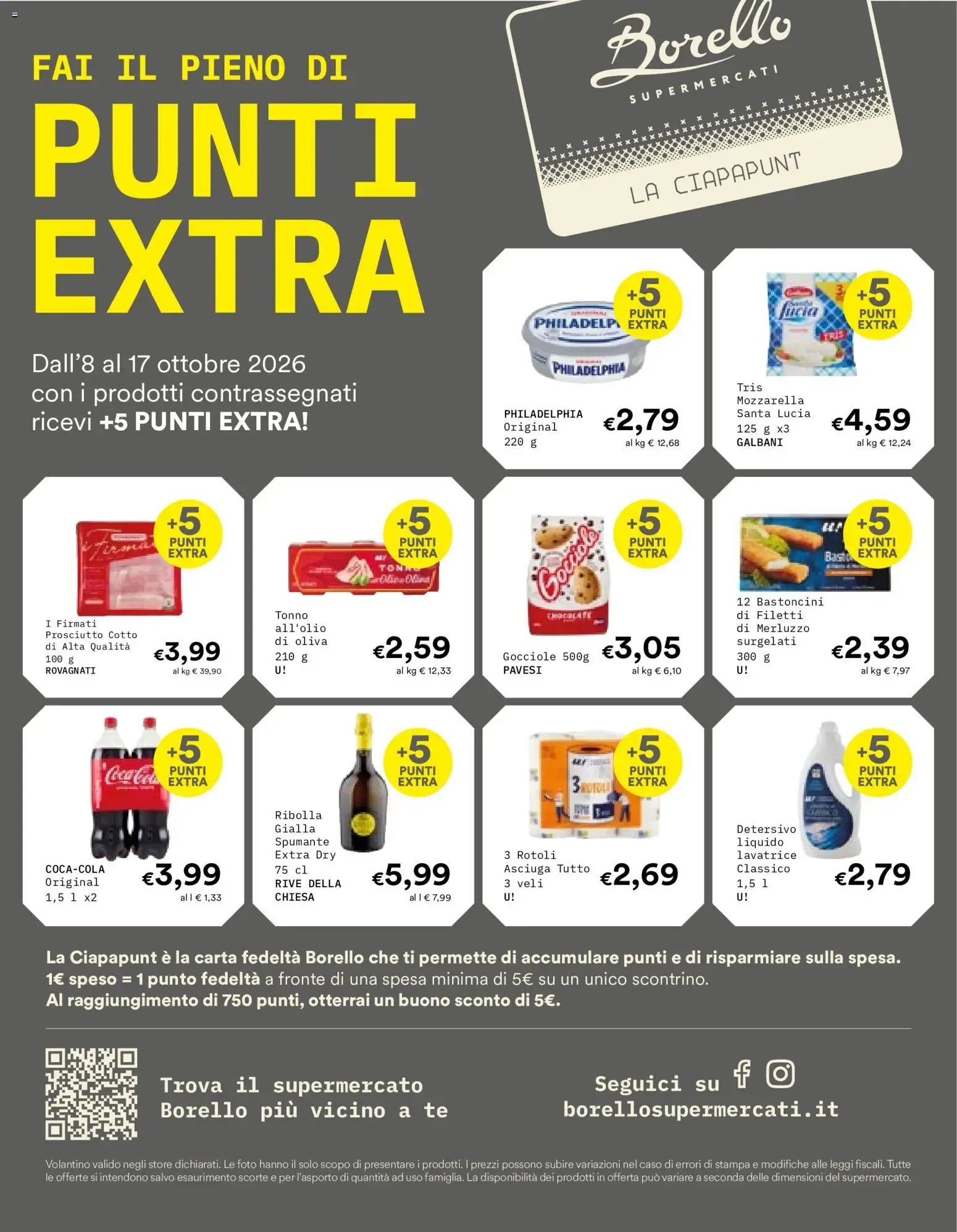 Borello Supermercati OTTOBRE DI GUSTO da 8 ottobre a 17 ottobre di 2026 - Pagina del volantino 12
