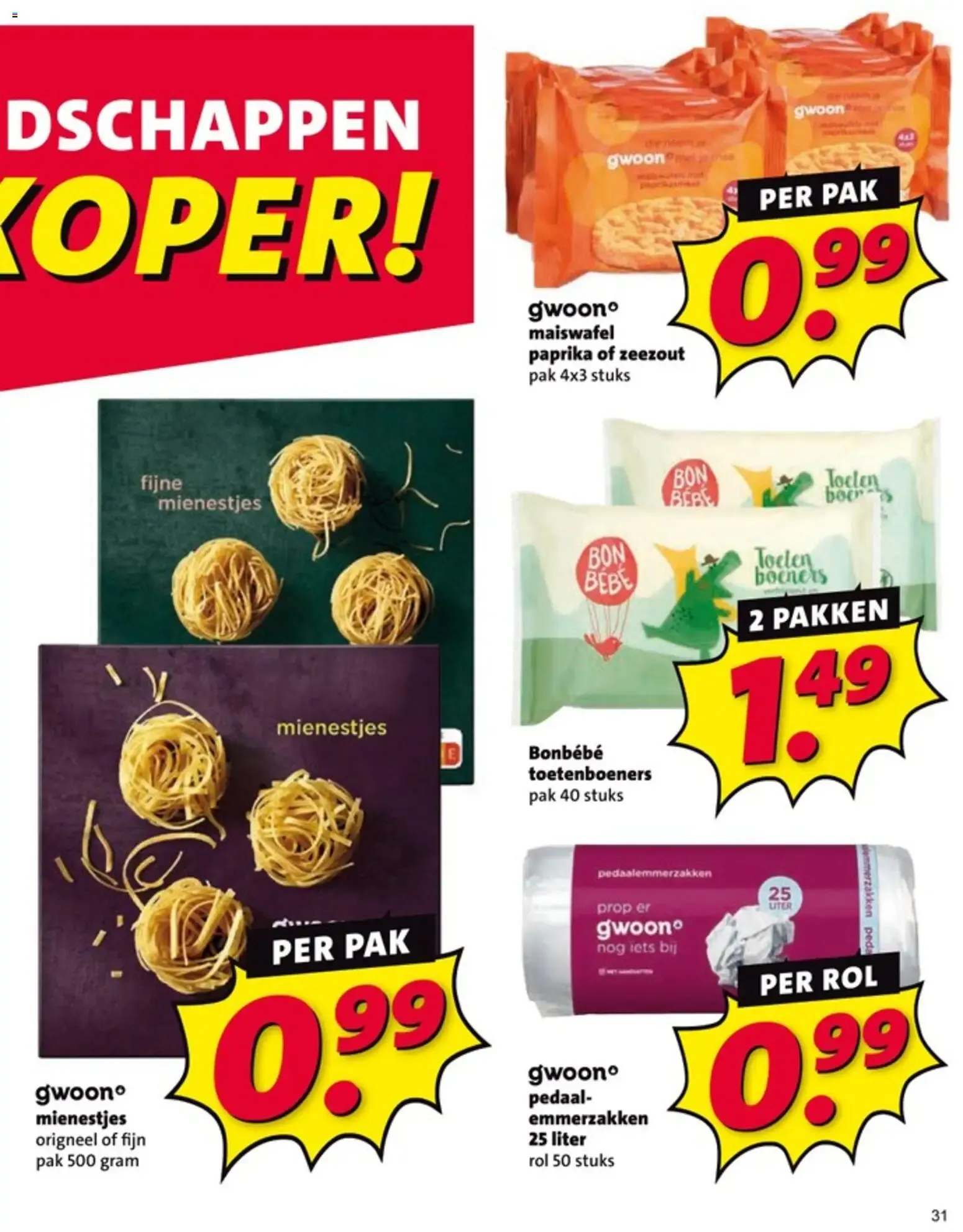 Nettorama Merkendiscount - Discount Prijs! van 3 augustus tot 9 augustus 2026 - Folder pagina 31