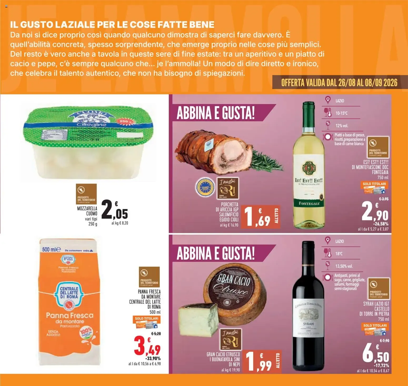 Conad Taglio Netto da 26 agosto a 8 settembre di 2026 - Pagina del volantino 7