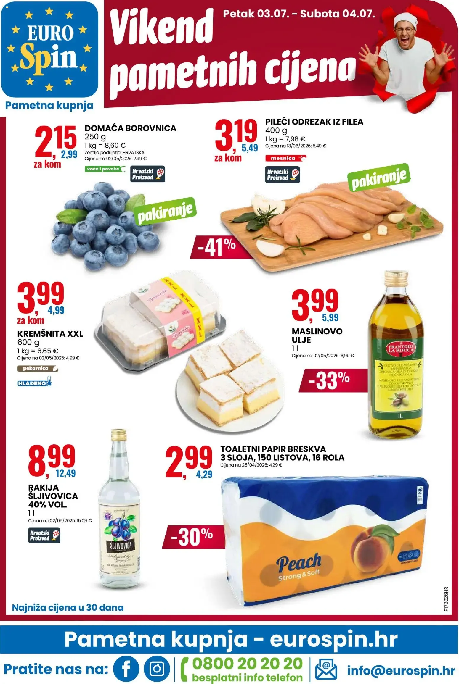 Katalog Eurospin - Pametna kupnja od 1. srpnja do 7. srpnja 2026. - Pregled Stranica 16