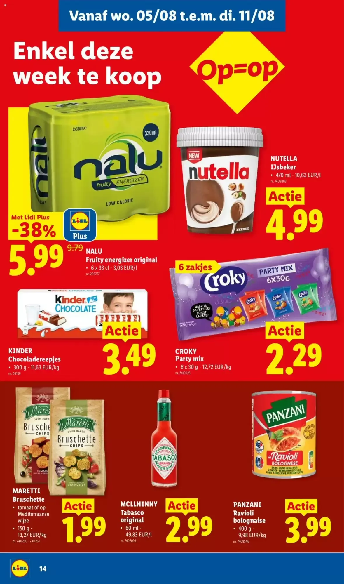 Lidl folder week 32 van 3 augustus tot 8 augustus 2026 - folder pagina 14