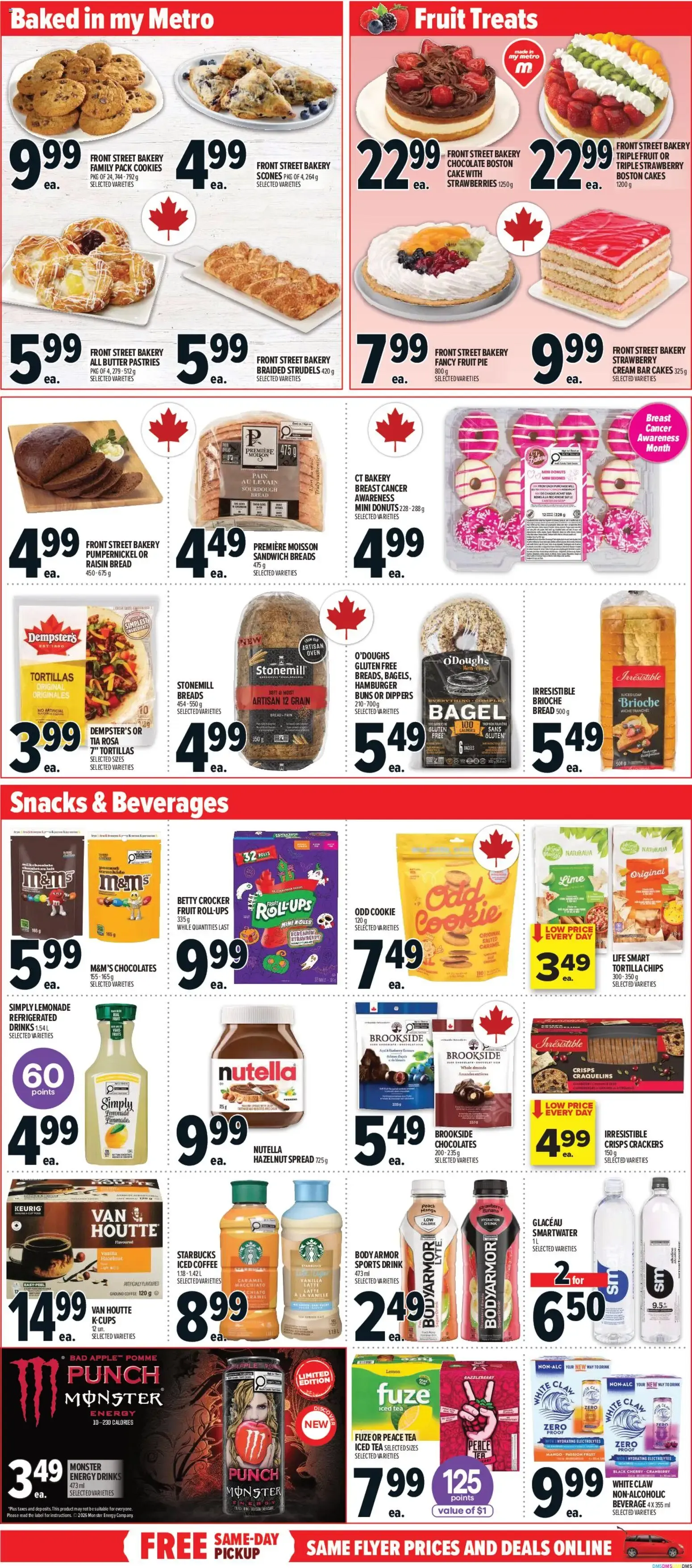 Metro: Get Thanksgiving Ready - Weekly Flyer from October 1 to October 7 2026 - flyer page 9