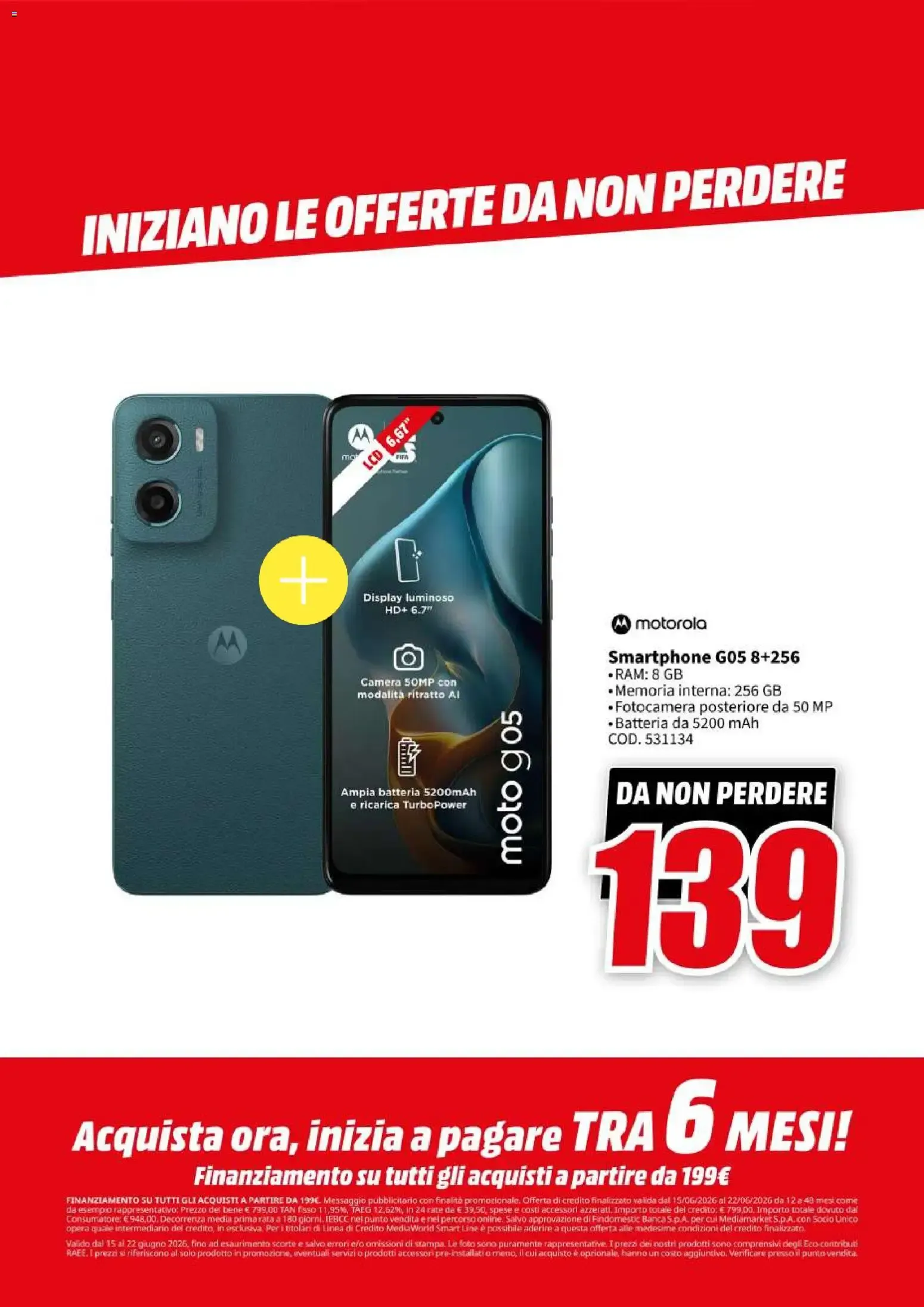 Nuovo Media World volantino dal 15/06/2026 > offerte anteprima 🛍️ da 15 giugno a 22 giugno di 2026 - Pagina del volantino 8
