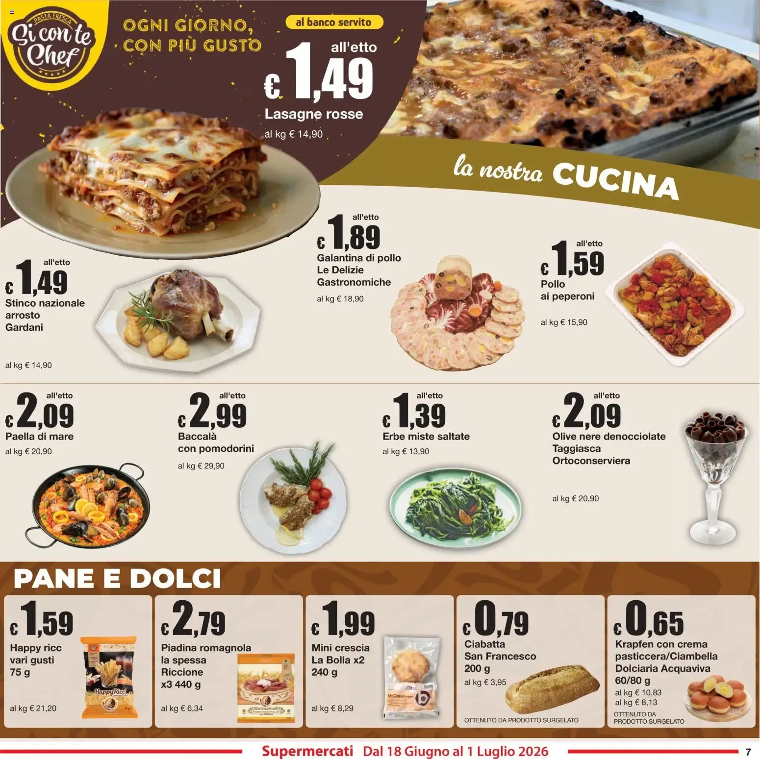 Sì con Te volantino dal 18/06/2026 - online Offerte da 18 giugno a 1 luglio di 2026 - Pagina del volantino 7