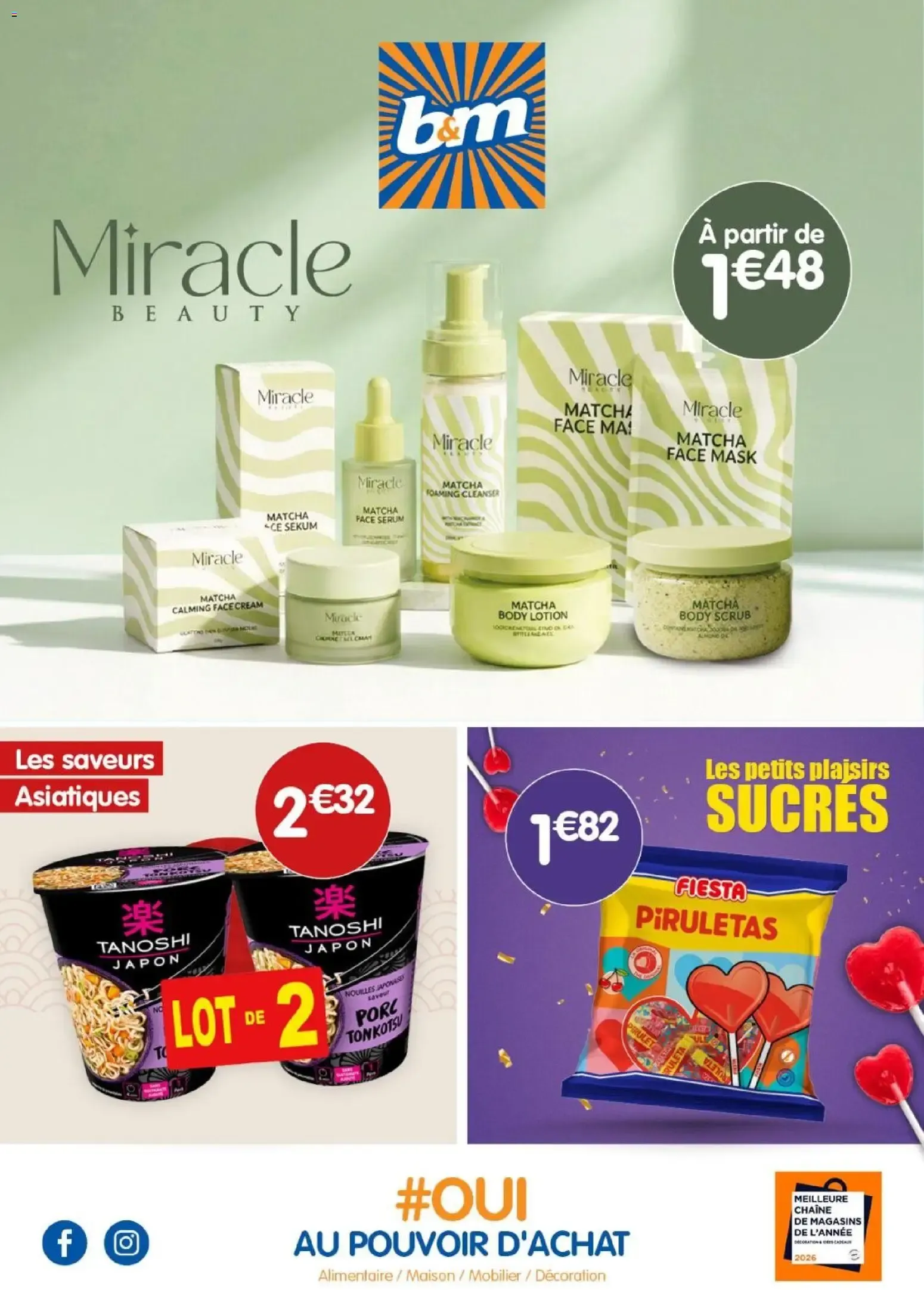 B&M catalogue à partir du 23/09/2026 - promo en ligne du 23 septembre au 7 octobre 2026 - Catalogue page 1