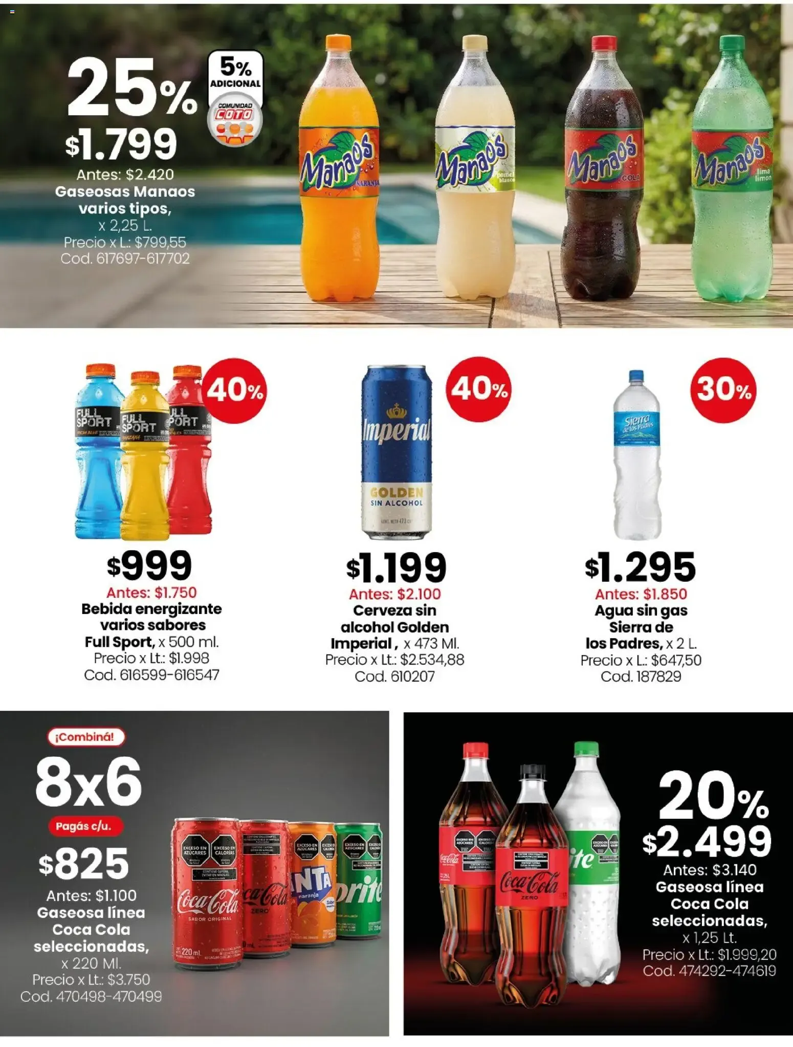 Ofertas de Coto - Ofertas Semanales: Almacén y bebidas 29 de junio al 5 de julio 2026 - Página 7 del catálogo
