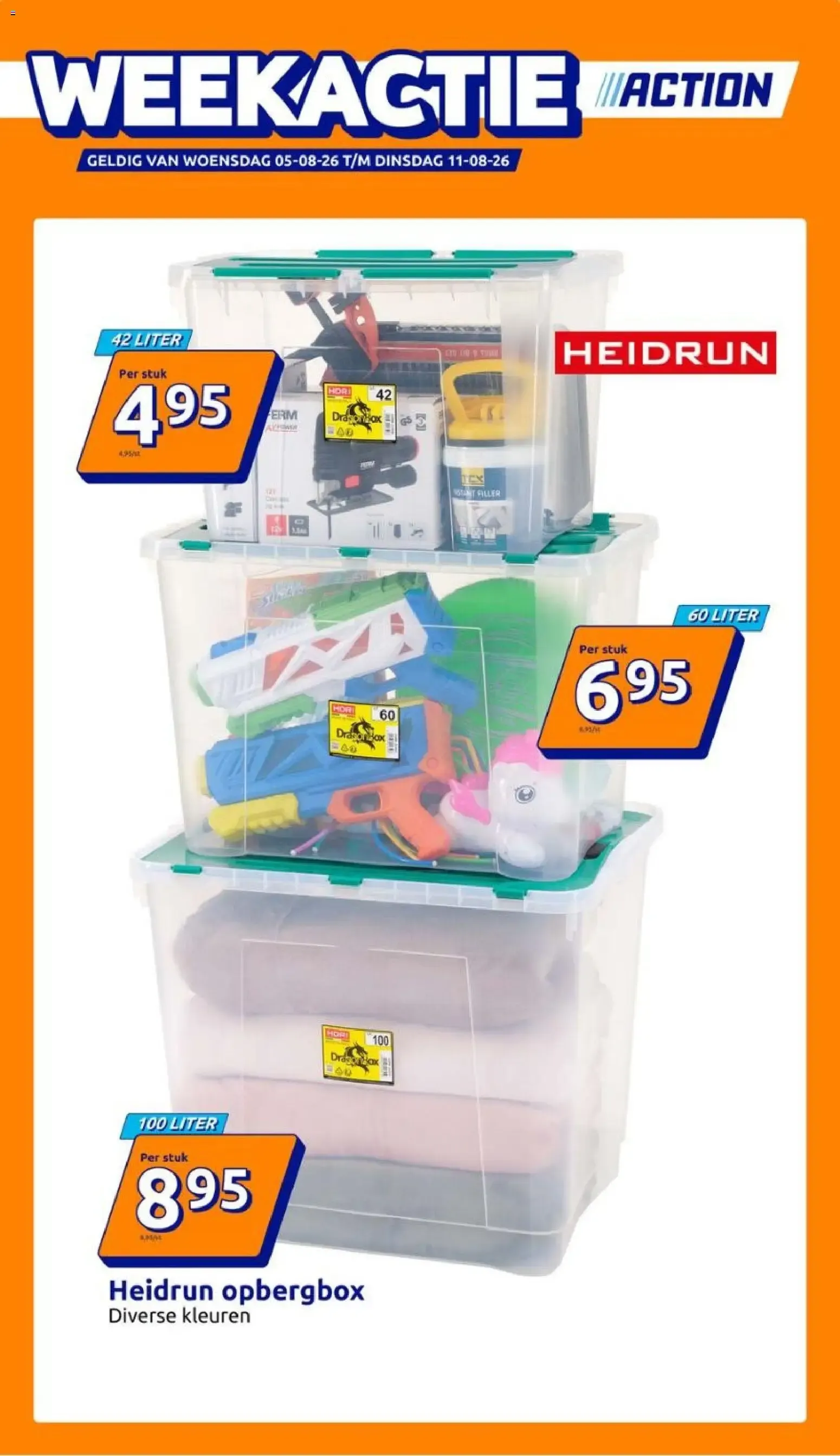 WEEKACTIE ACTION van 5 augustus tot 11 augustus 2026 - Folder pagina 1