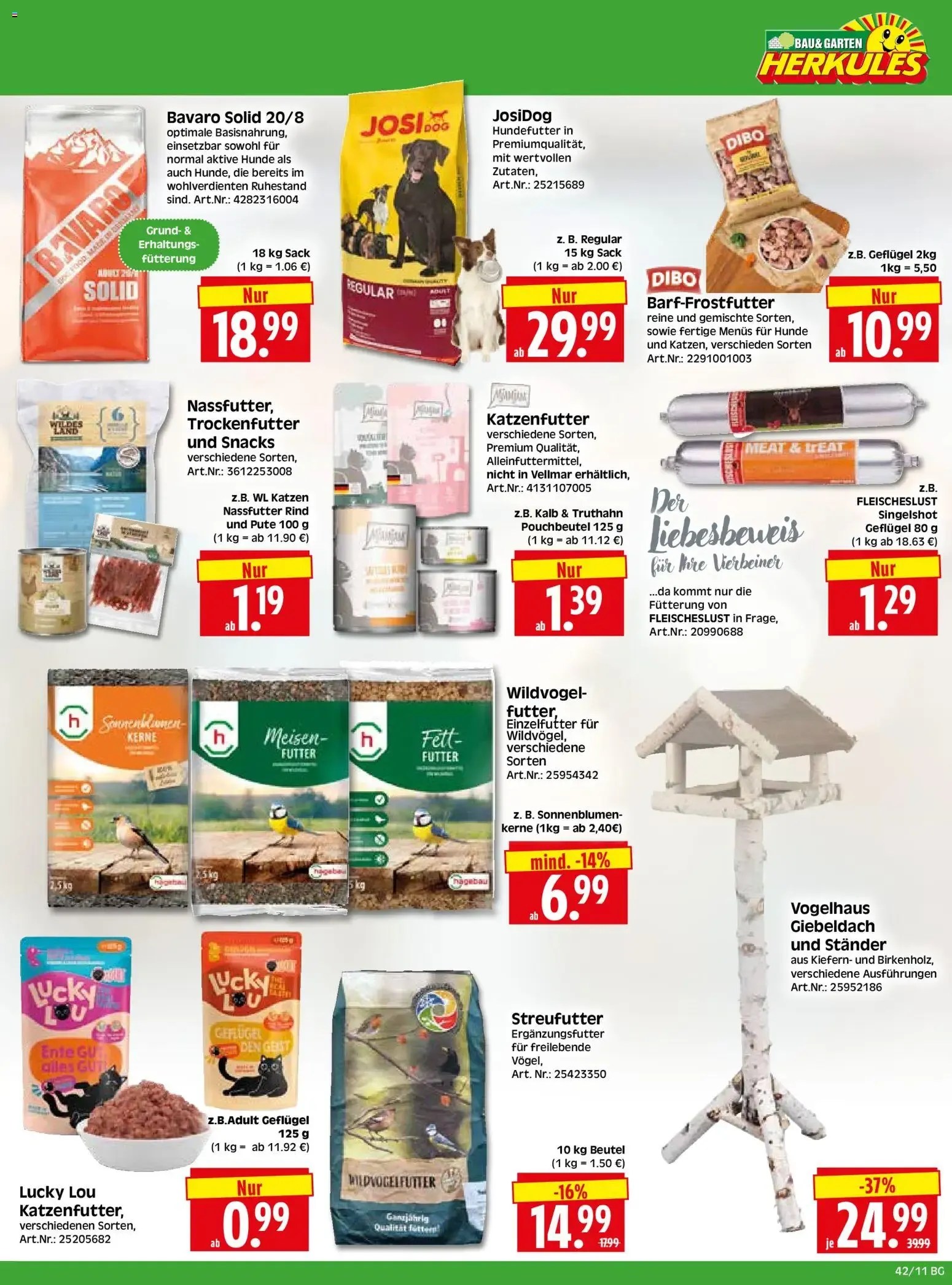 HERKULES Bau & Garten (ab 12.10.2026) zum Blättern von 12. Oktober bis 17. Oktober 2026 - Prospekt seite 11