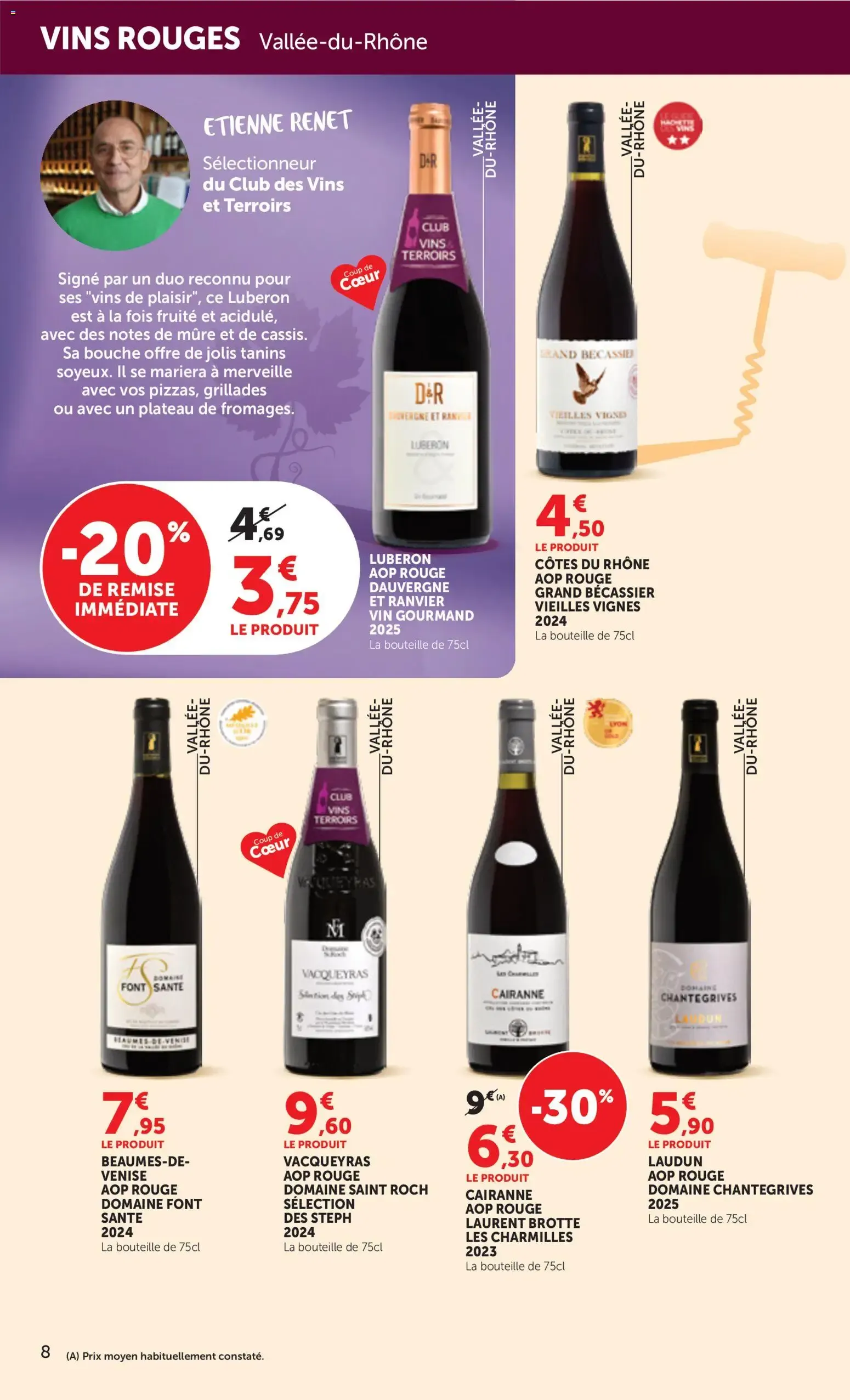 bi1 Foire aux vins supermarché à partir du 22/09/2026 - promo en ligne du 22 septembre au 4 octobre 2026 - Catalogue page 8