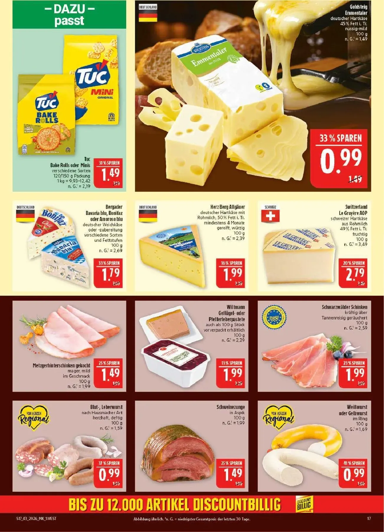 Marktkauf App: Scannen & Clever Sparen von 19. Oktober bis 24. Oktober 2026 - Prospekt seite 17