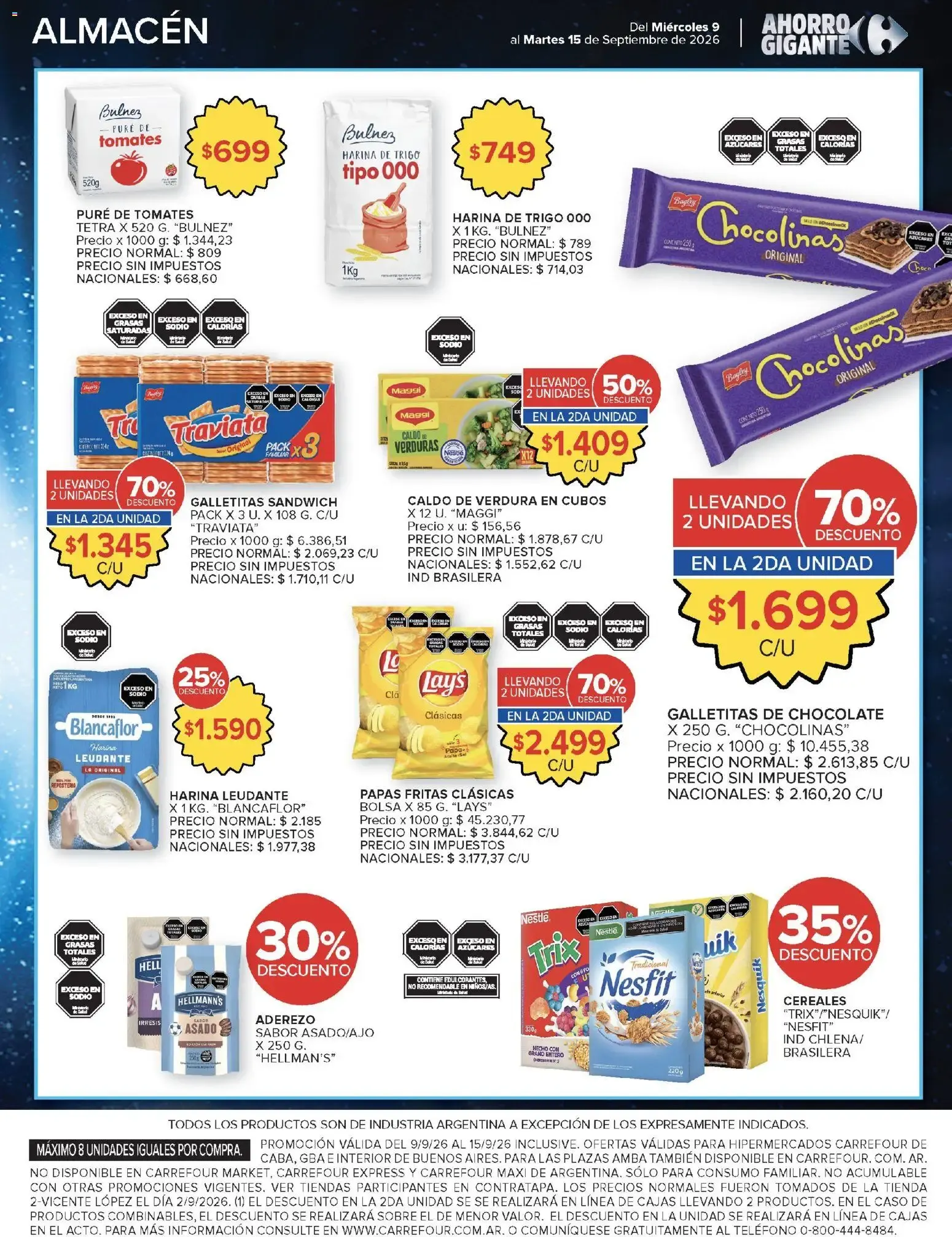 Ofertas de Ahorro Gigante 9 de septiembre al 15 de septiembre 2026 - Página 5 del catálogo