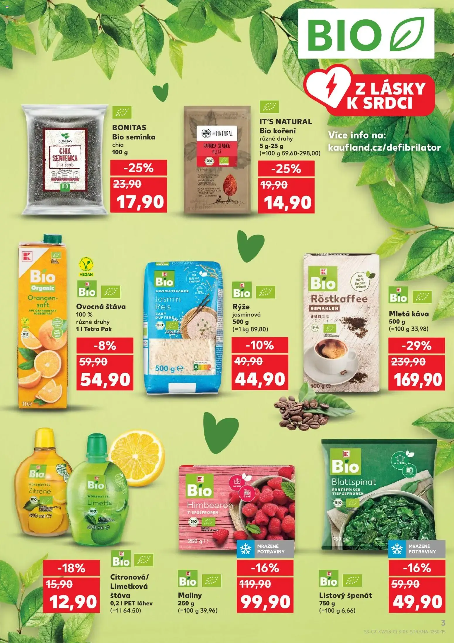 Kaufland leták: Kompletní rodinný nákup za super ceny - 3. června 30. června 2026 - Page 3