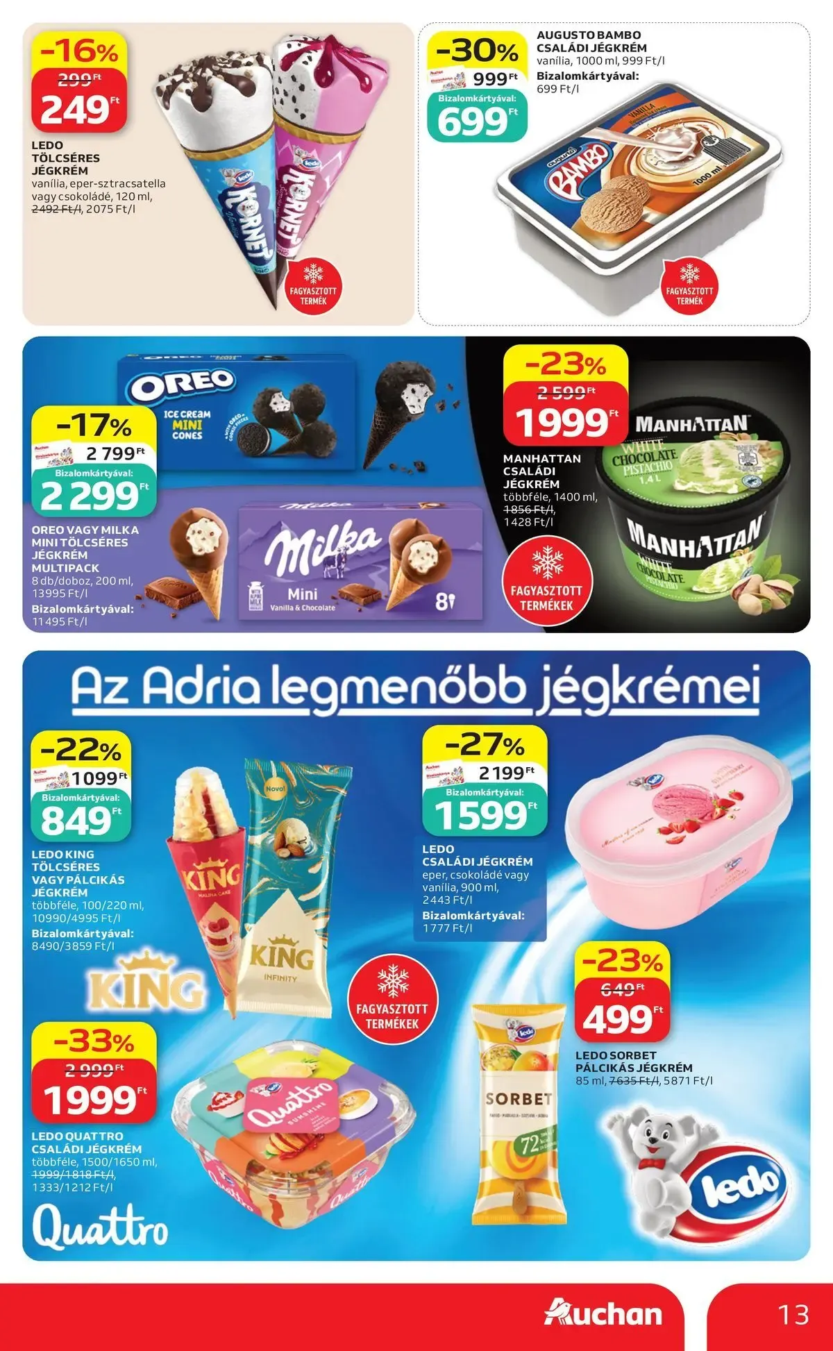 Katalógus Auchan Hipermarket június 18.-tól június 24.-ig 2026. - Oldal 13