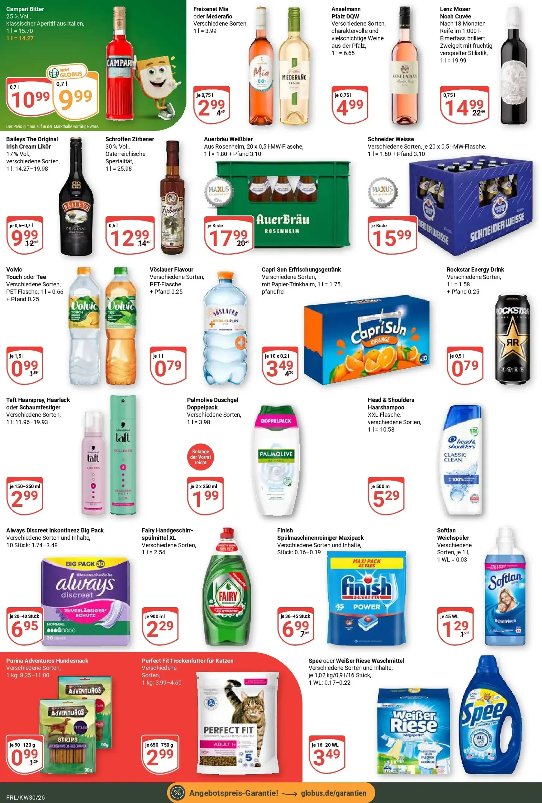 Globus - Globus: Wochenangebote Prospekt – von Montag 20.07.2026 bis Samstag 01.08.2026 von 20. Juli bis 1. August 2026 - Prospekt seite 8